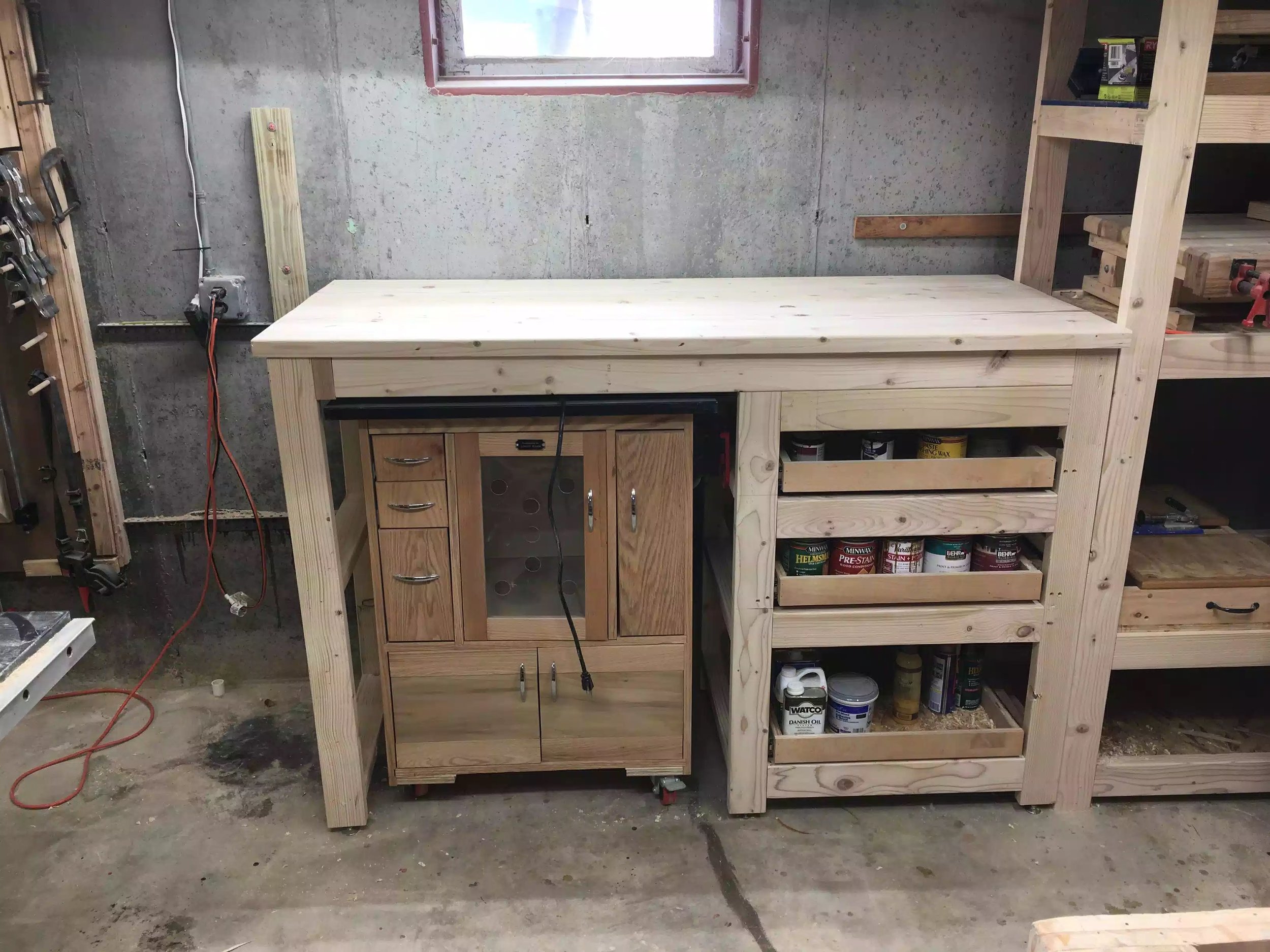 Router Table & Drawers