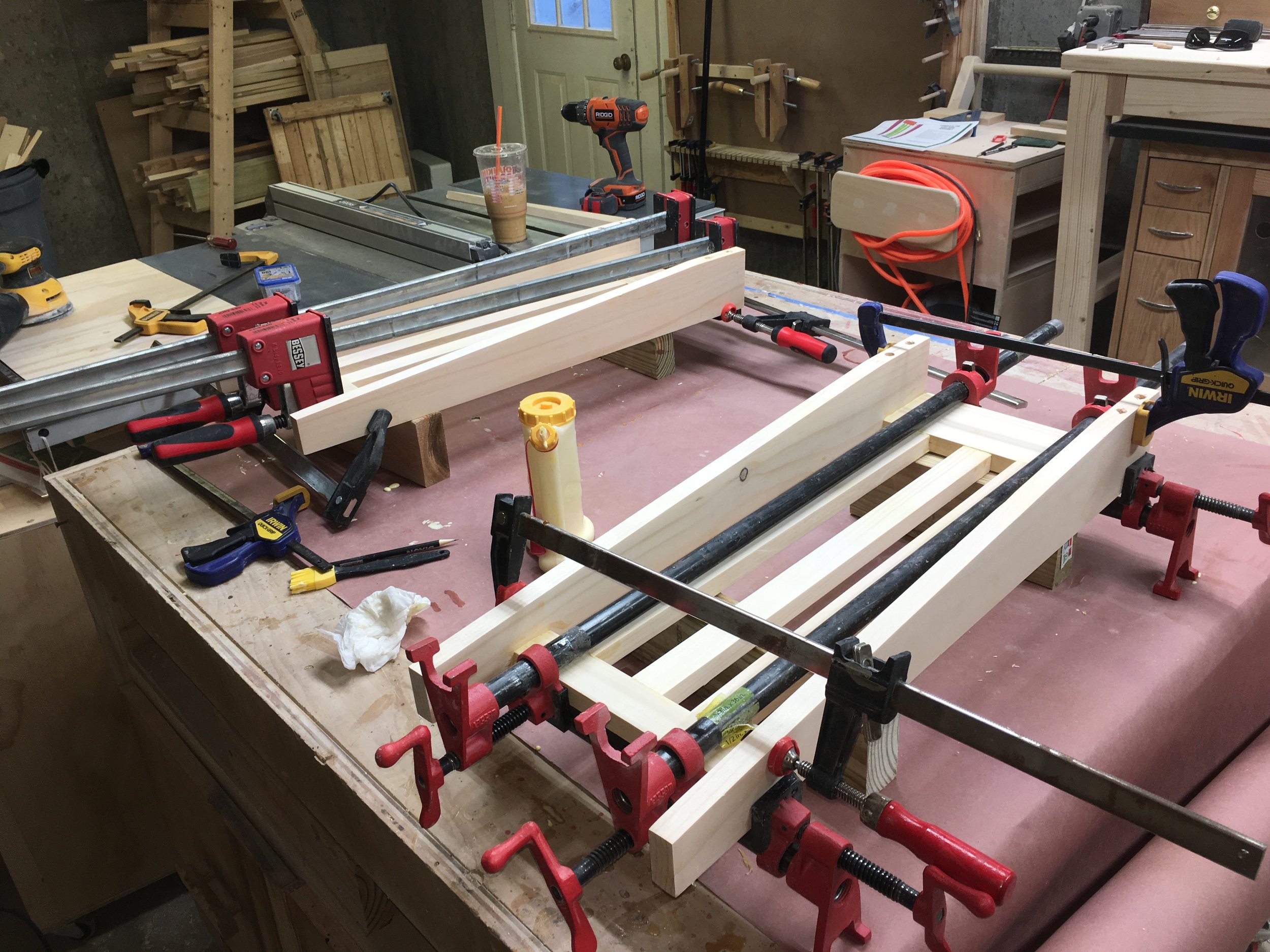 The Sides Glue-Up