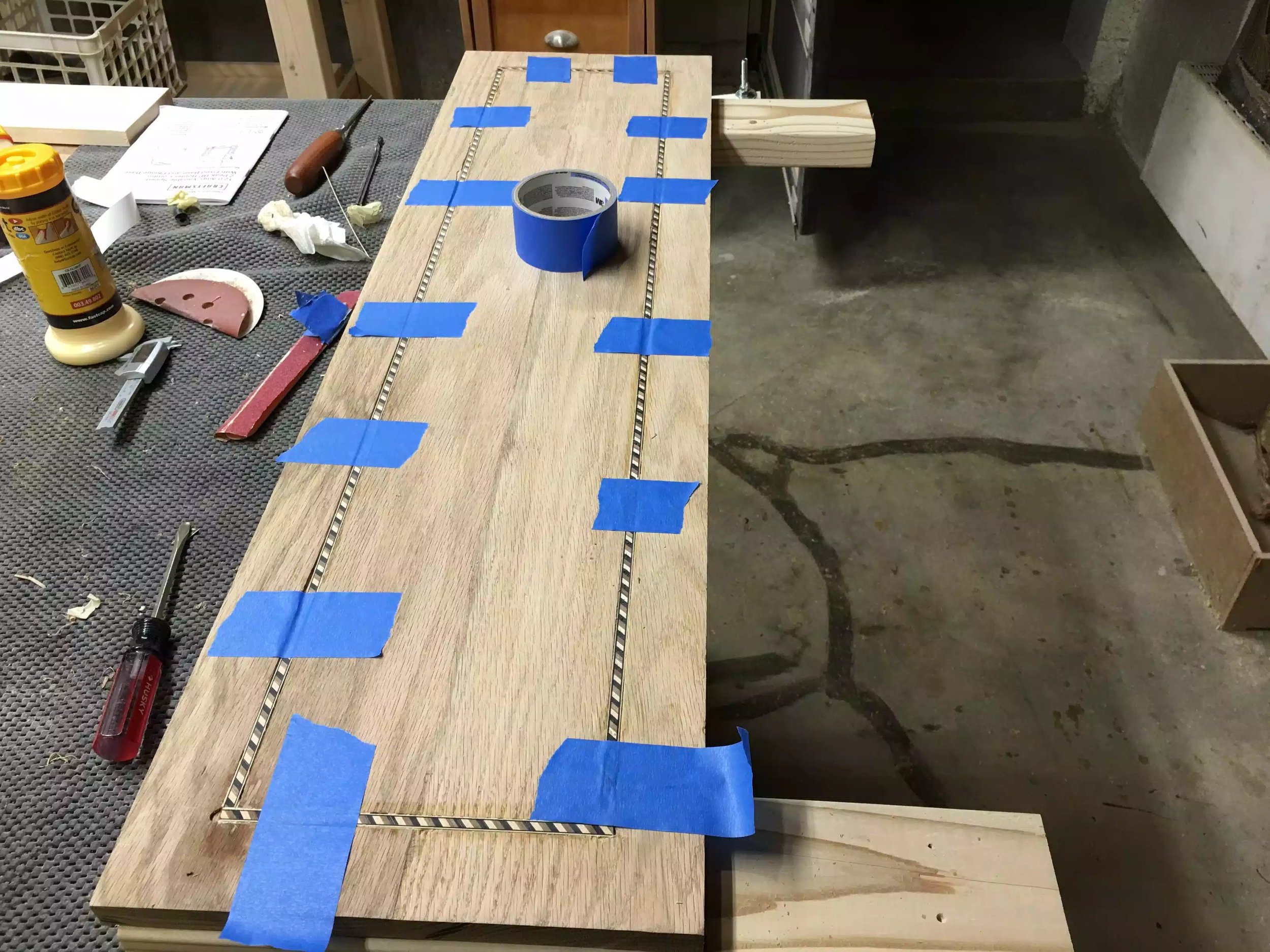 Another angle of the table top