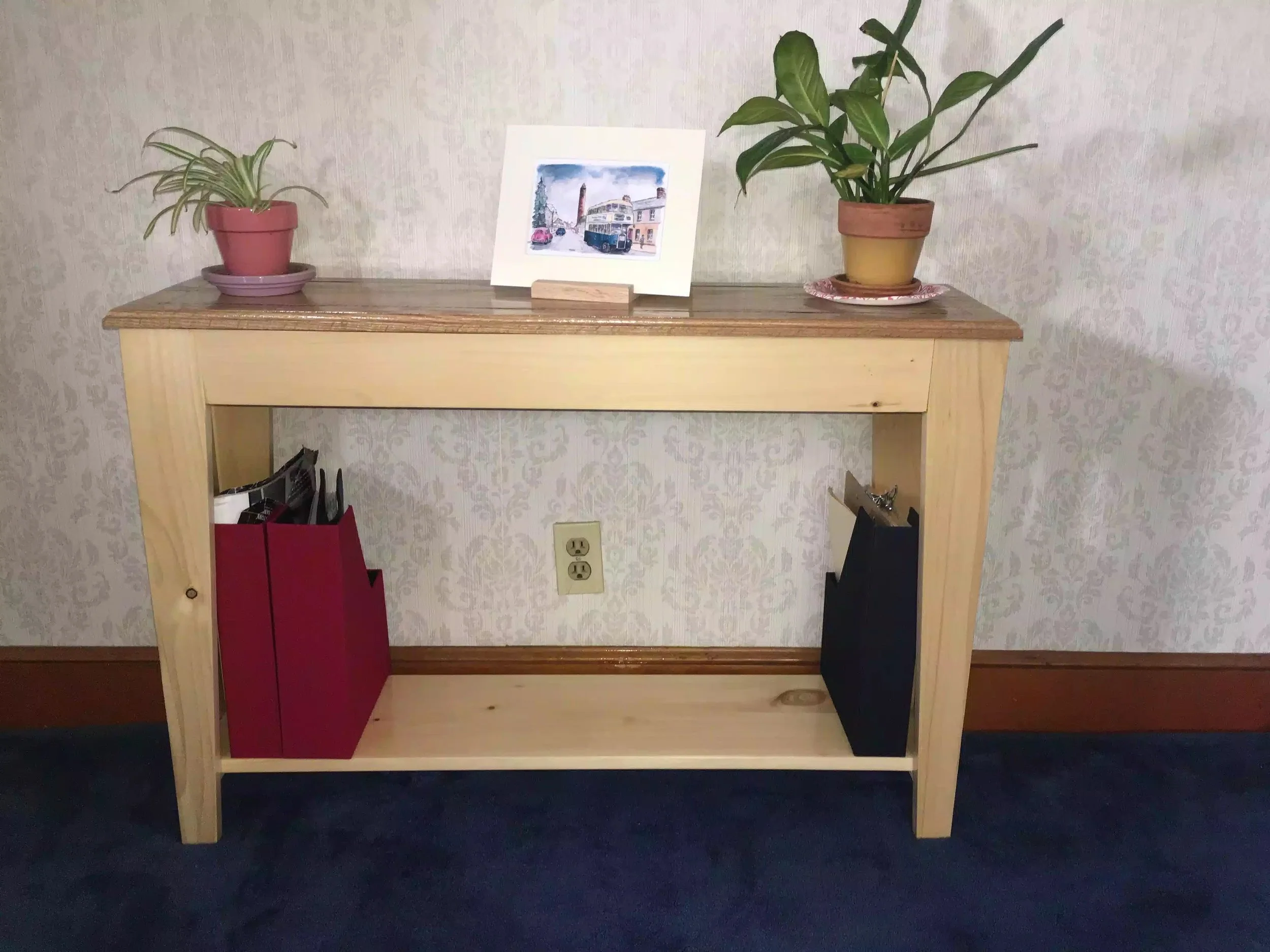 Console Table (Plans) — Ed's Custom Woodcraft's