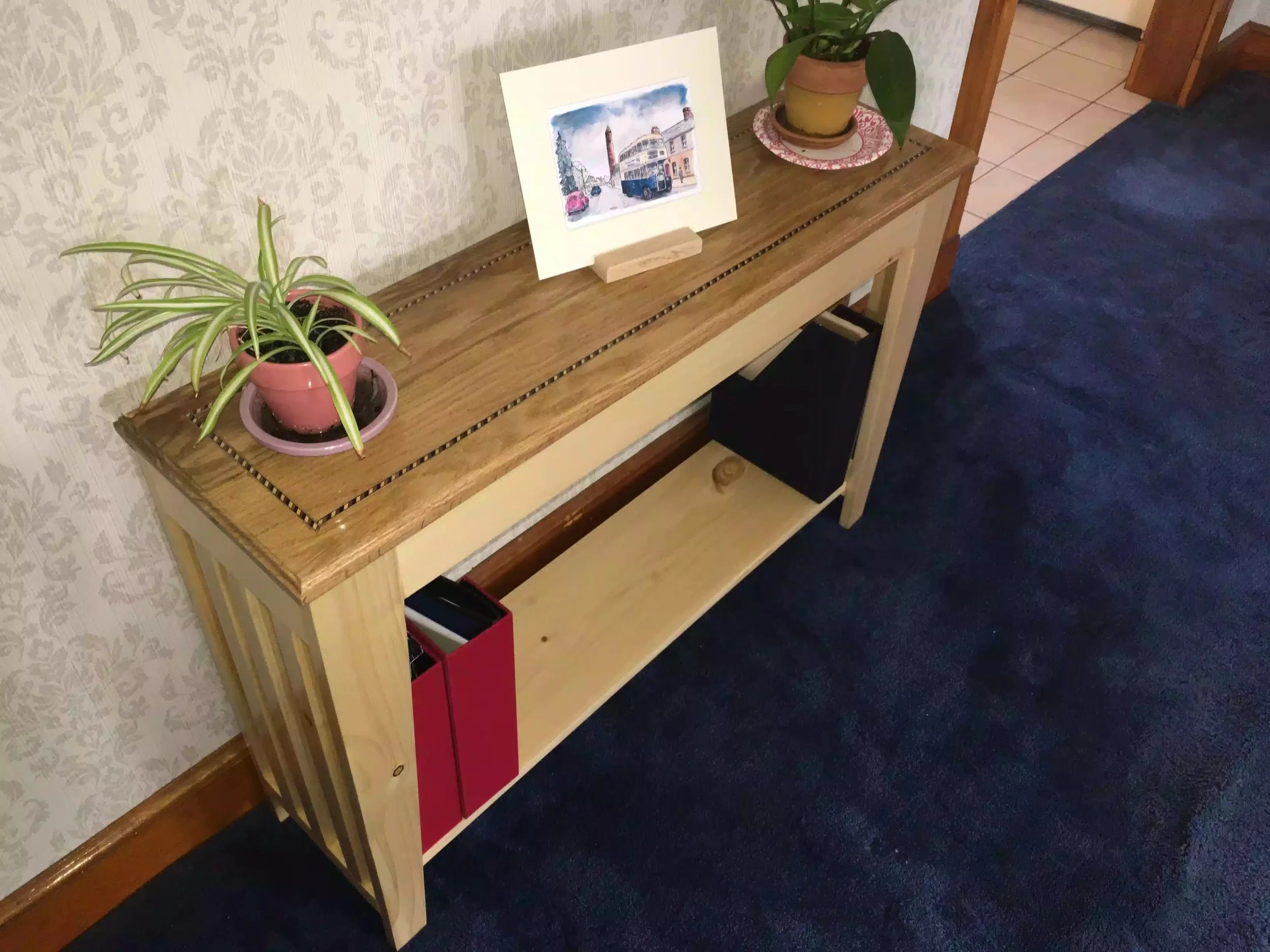 Console Table (Plans) — Ed's Custom Woodcraft's