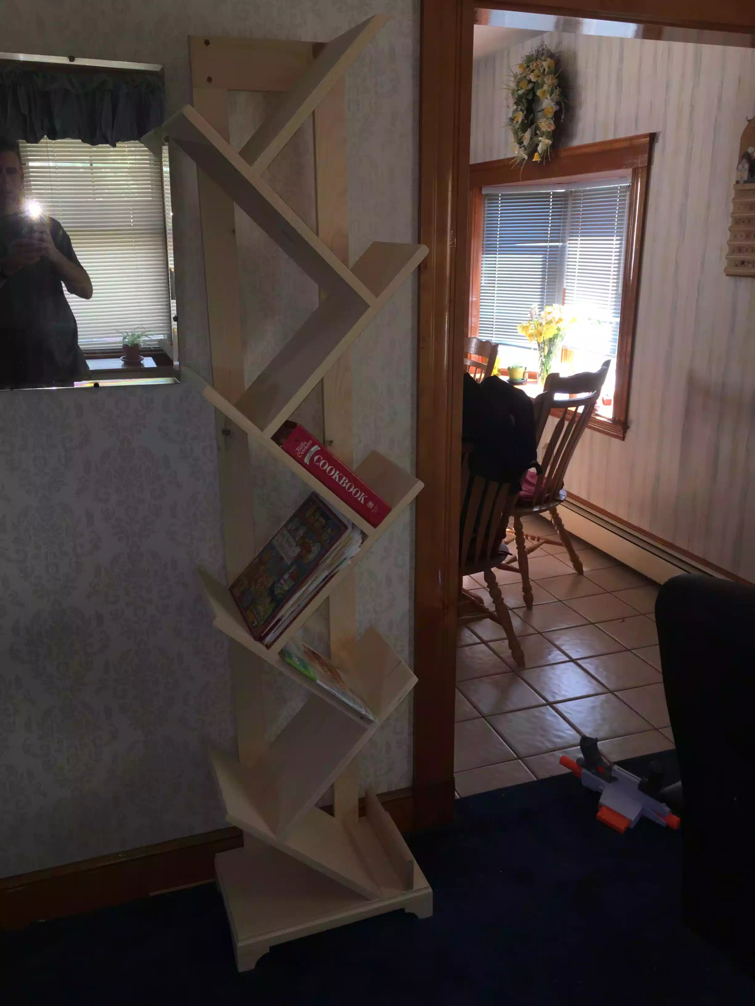 Here is the unit in its location in the home office, now I can get to finishing.