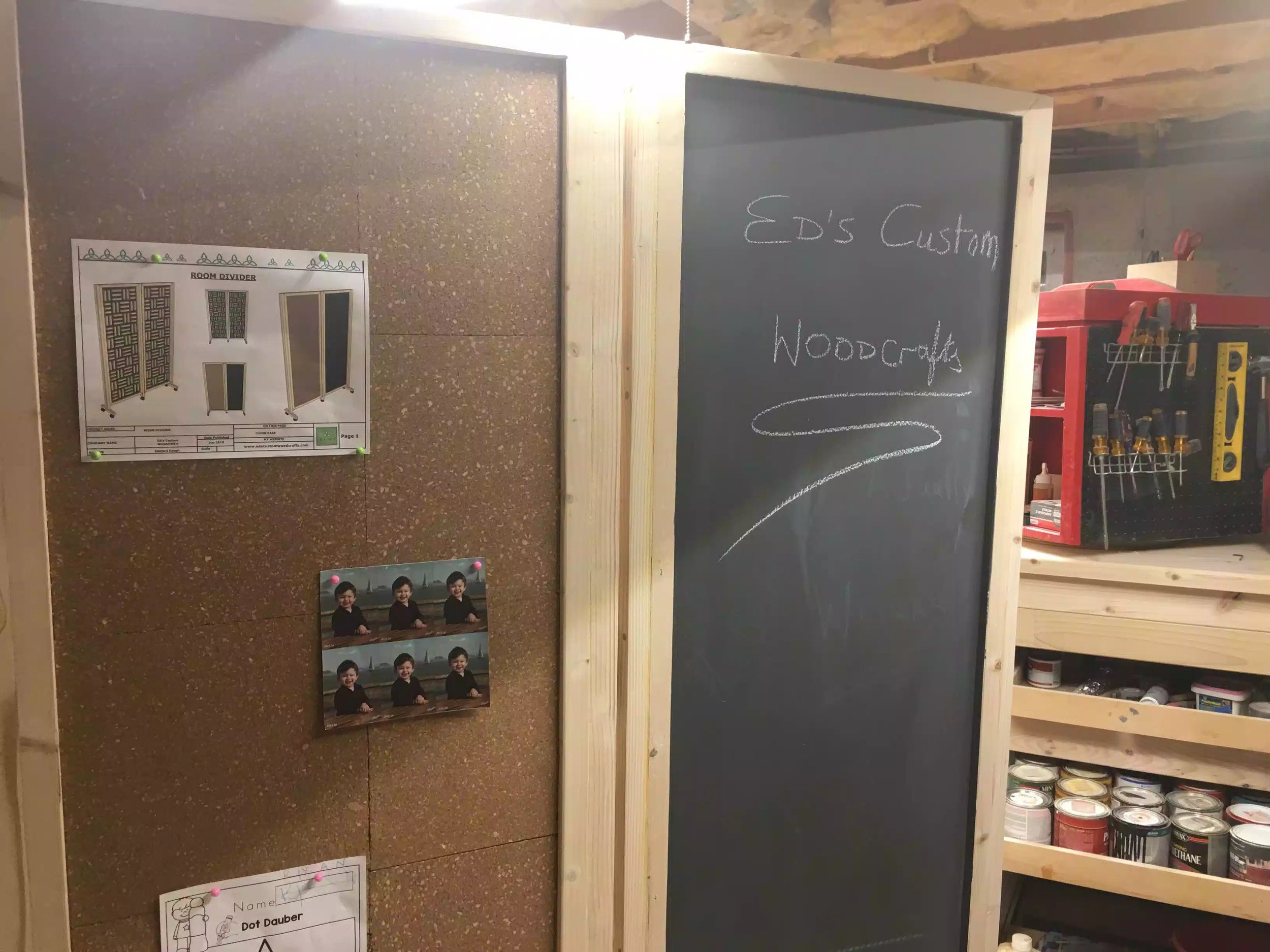 Chalk board looks great