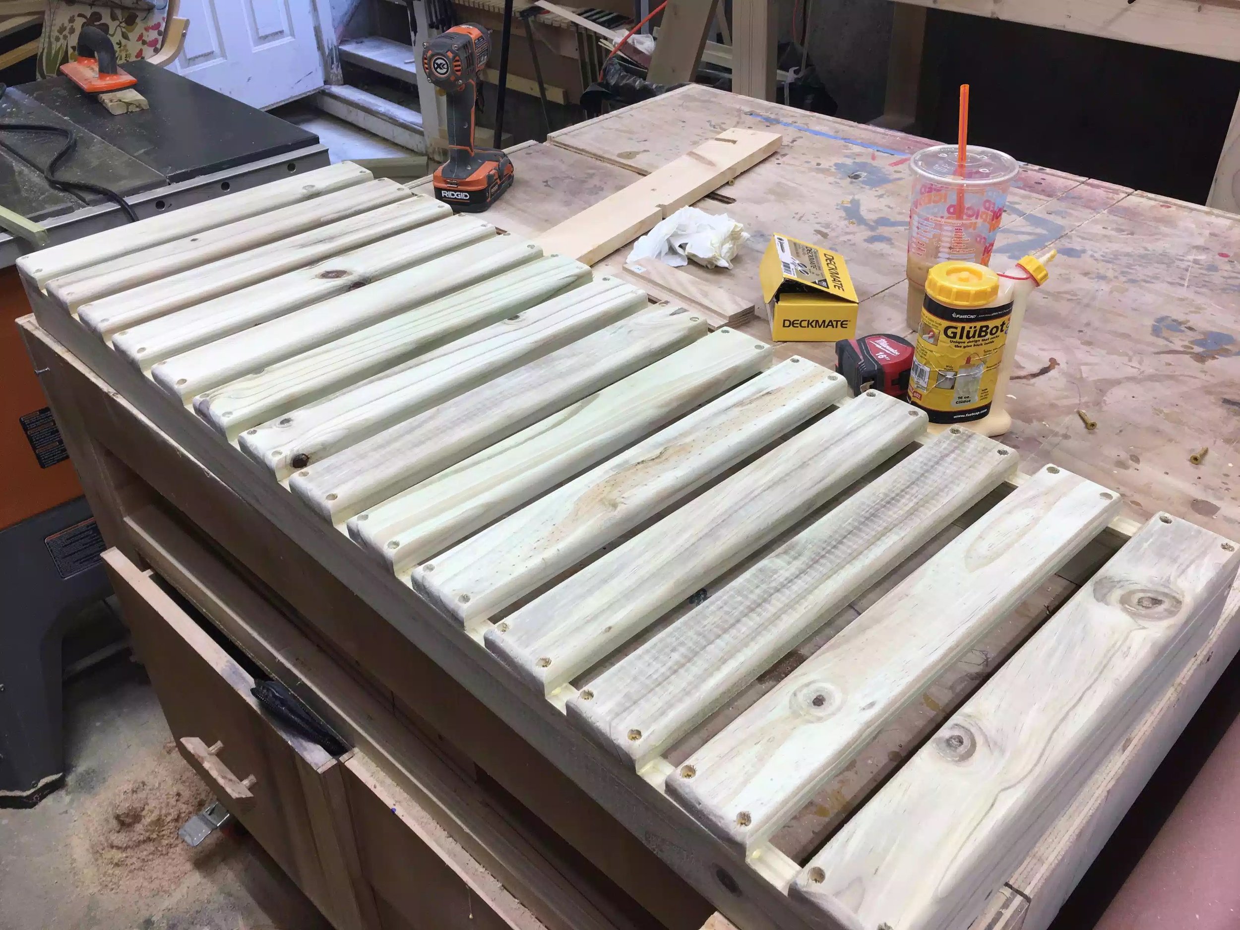 Shelf finished. Looks nice I am wondering should I finish it maybe a spar urethane on it