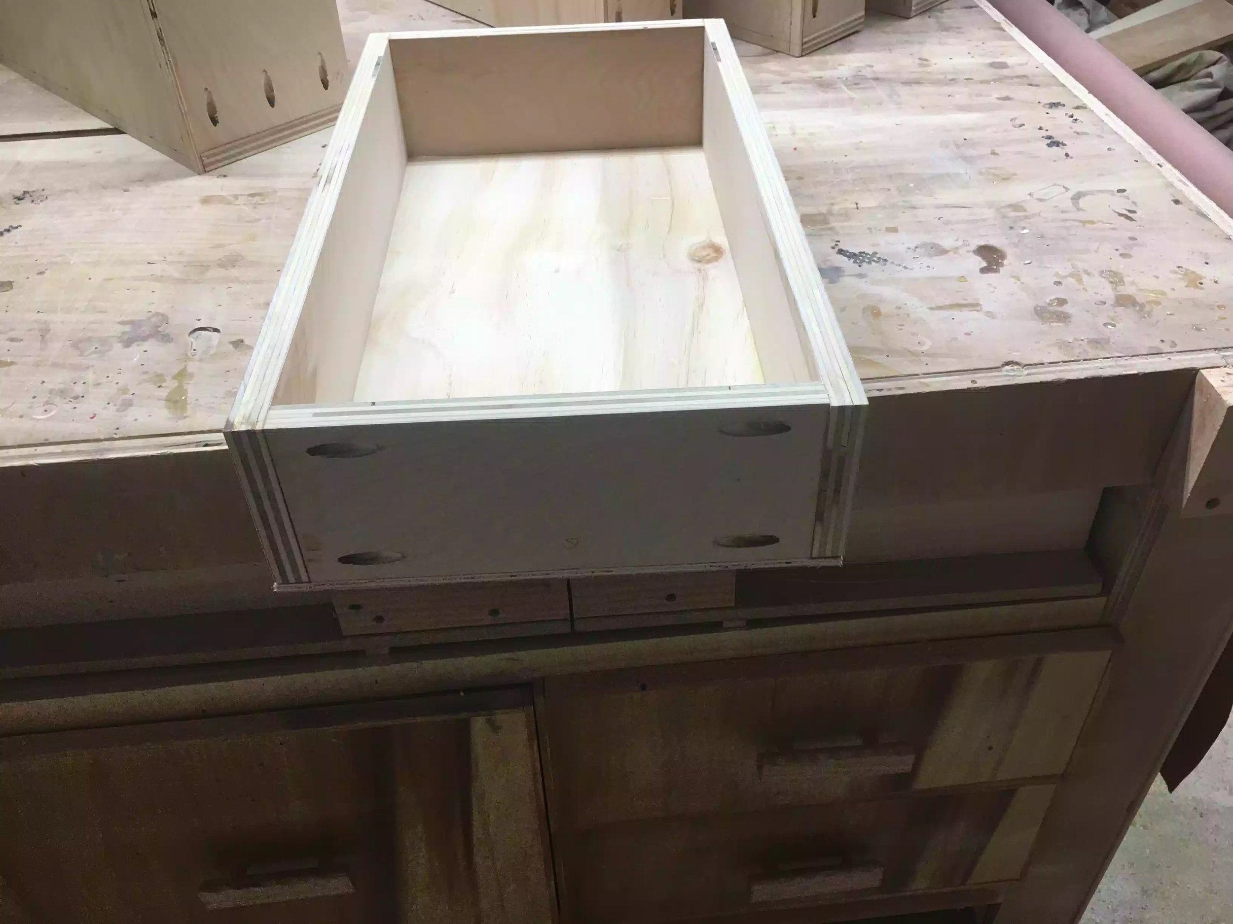 Here is a look inside the drawer