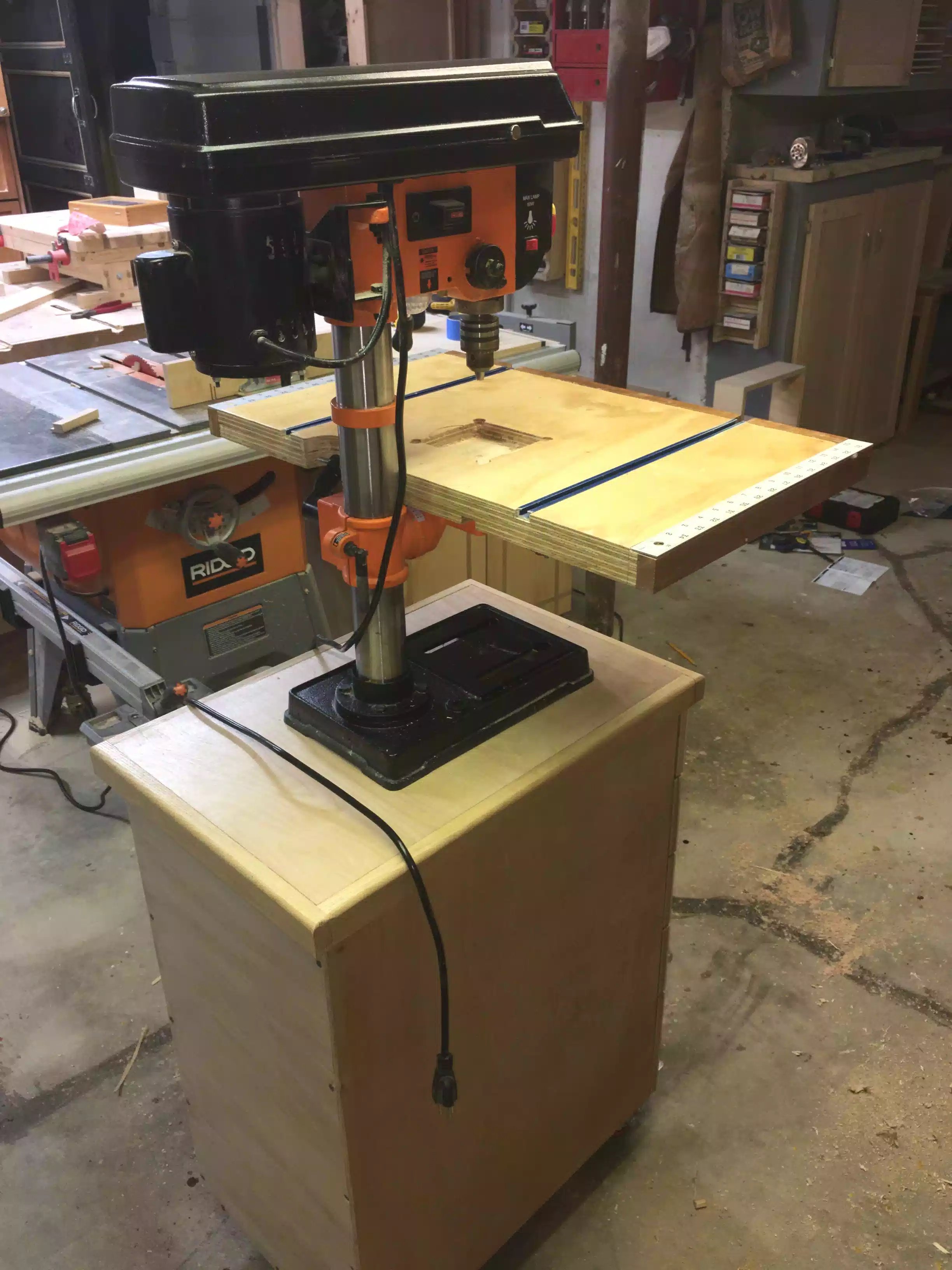 The back of the cart