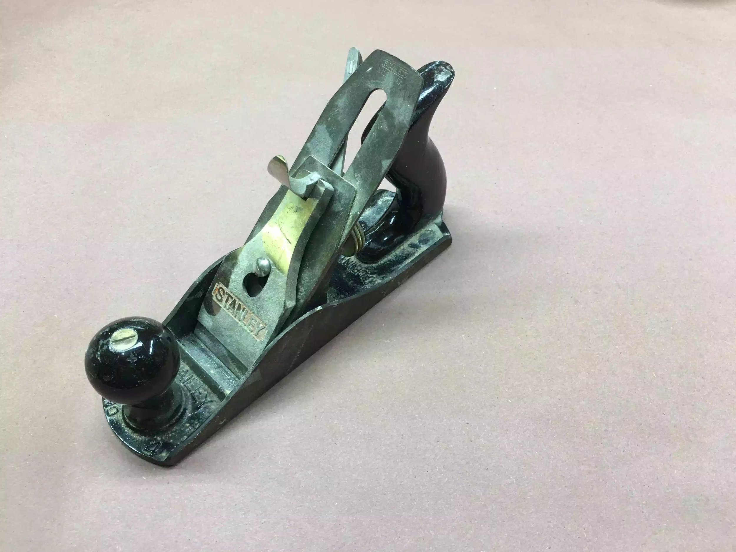 My Stanley #4 Bailey Hand-plane before I took it apart