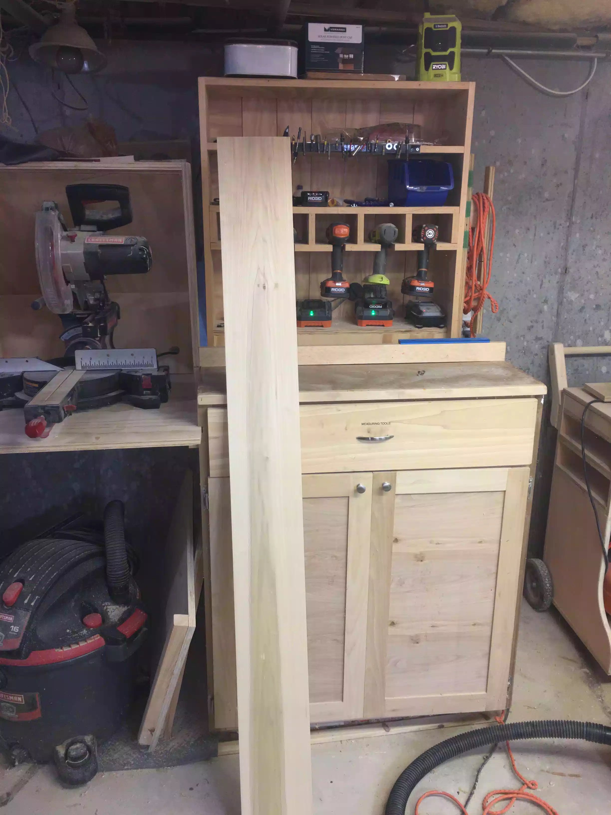 Here is the piece of poplar that I used.