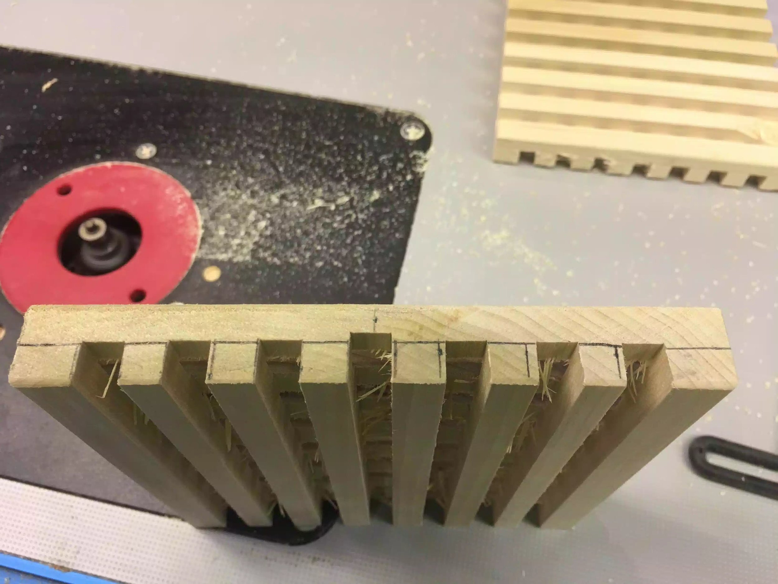 I’m not sure if you can see the round-over profile as it is very small, but it did the trick. I will also be using several grits of sand paper to clean it up more, especially on the inner grooves that the router table cant reach.