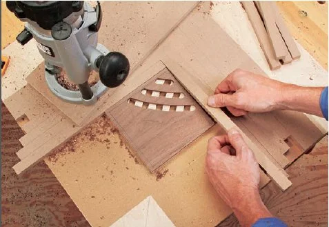 The waffle pattern is coming to life. (stock photo)