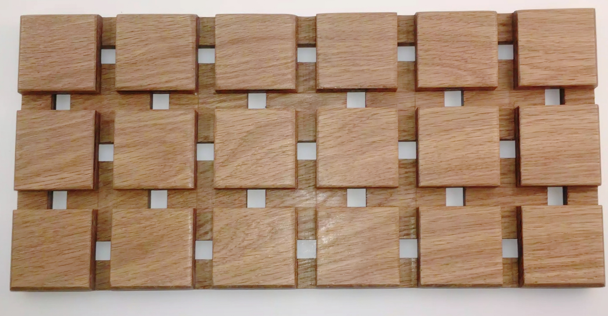 Here is a top view of the larger trivet