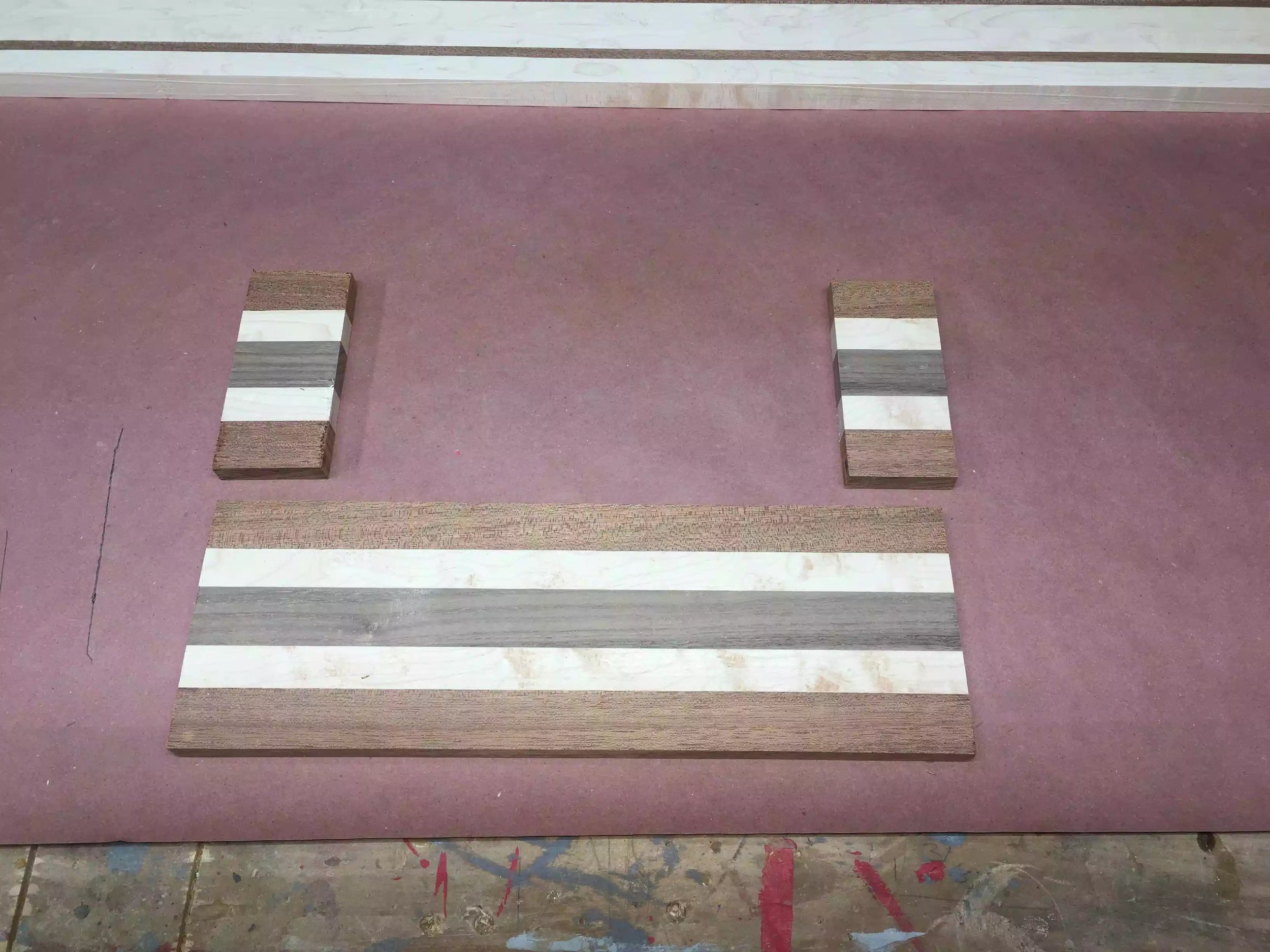 Here are the 3 parts came out the exact dimensions I wanted.
