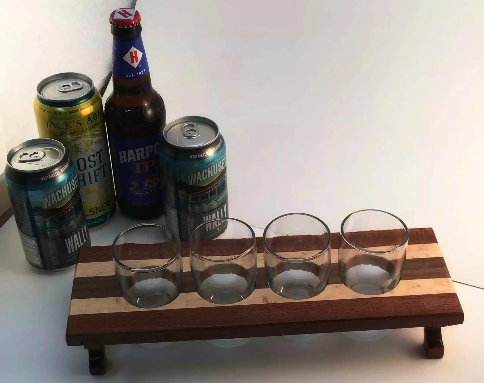 Here is the other style I made using Sapelle, Maple and Walnut