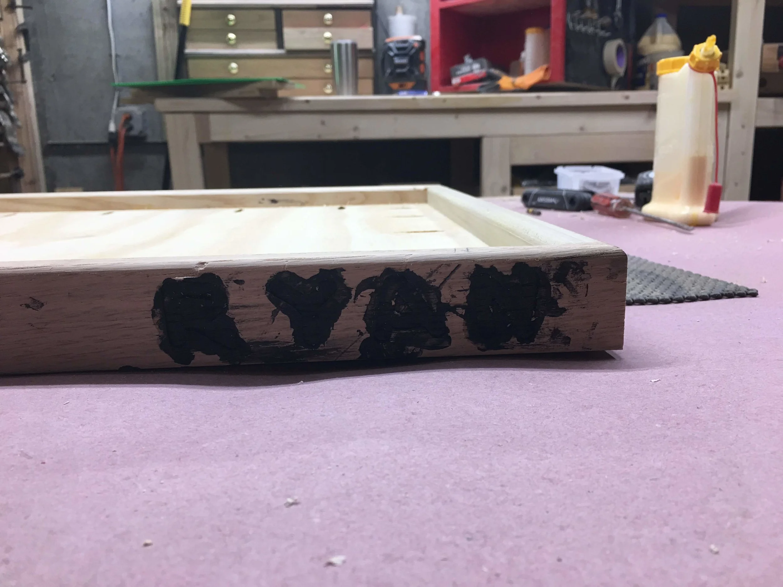 BEFORE Sanding