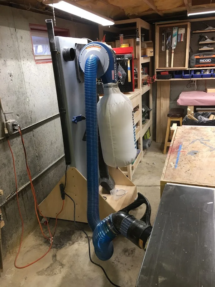 TableSaw Dust Collection — Ed's Custom Woodcraft's