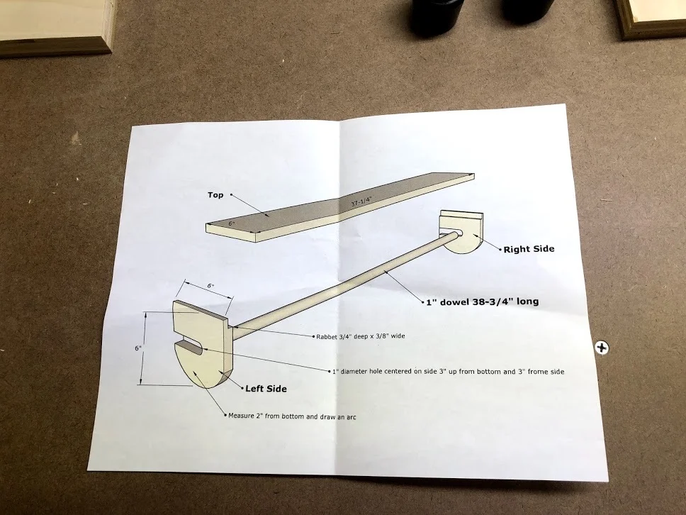 A quick sketchup plan