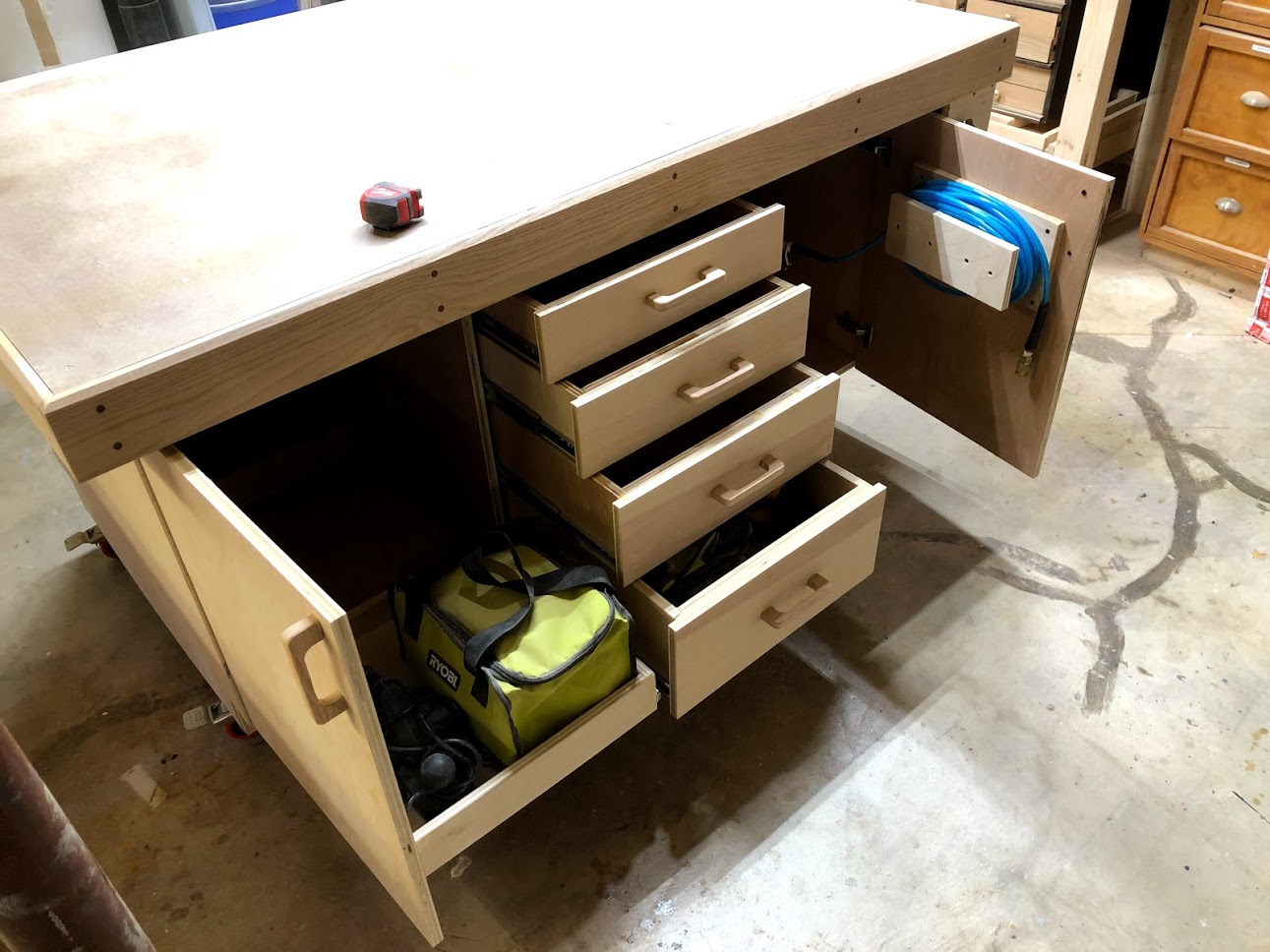 Assembly Table Storage Option