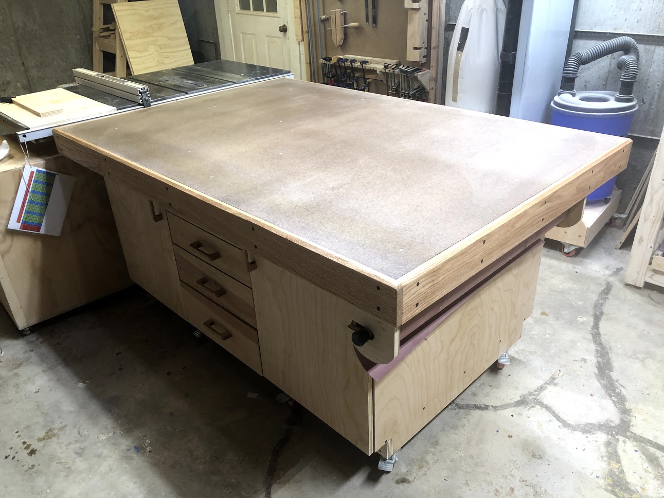 Torsion Box Assembly Table