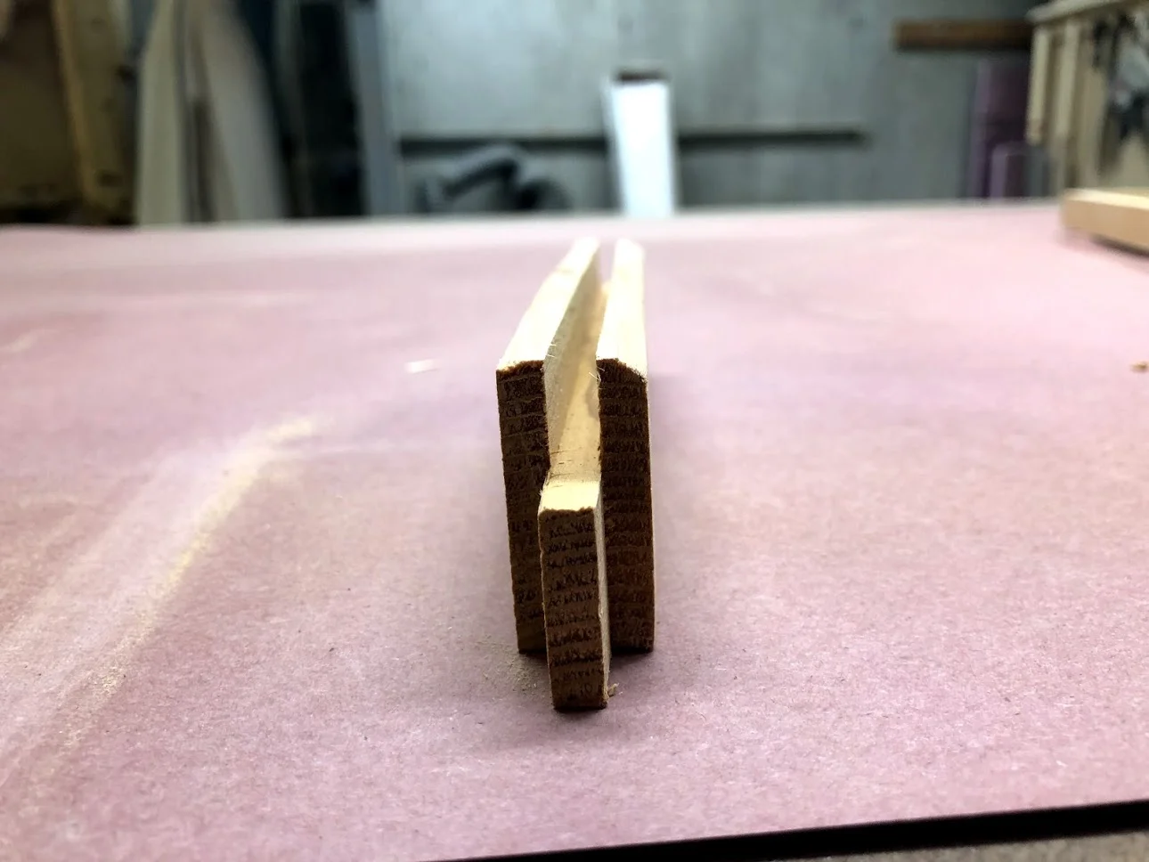 Here you can see the subtle little groove cut on the right side edge, but boy does it make a difference.