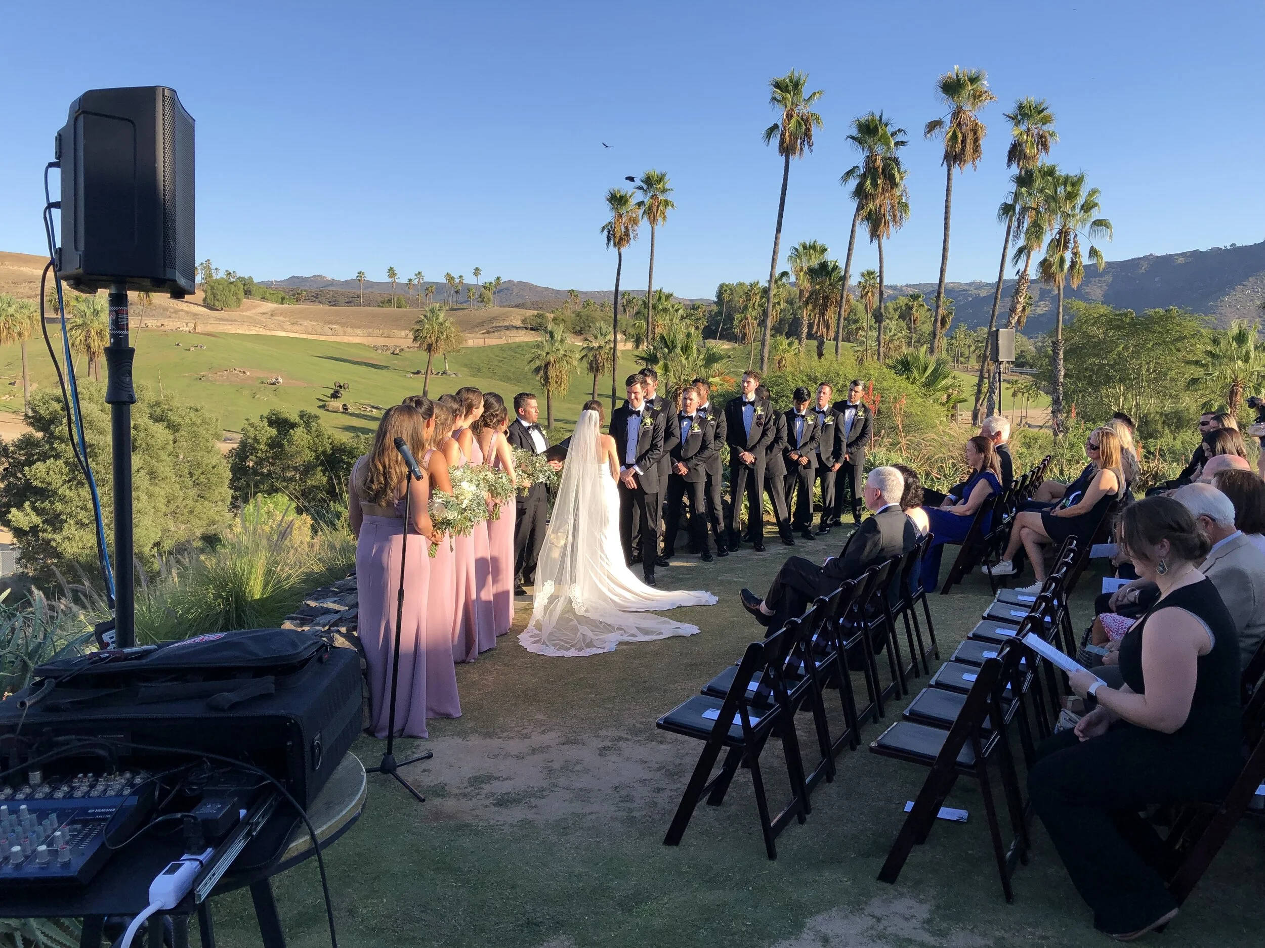 Wedding Ceremony and Reception at San Diego Wild Safari Park - Escondido.