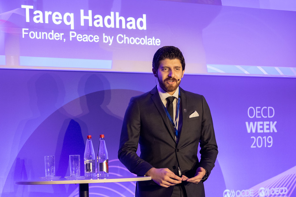 Tareq Spoke at the OECD Forum in Paris
