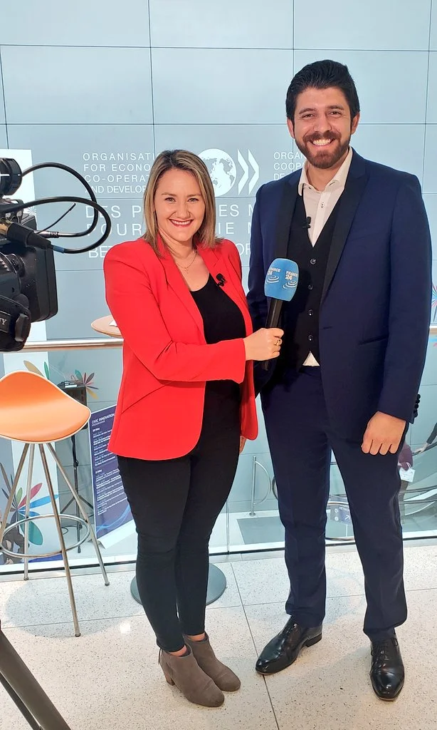 First TV Interview On France24 in Paris