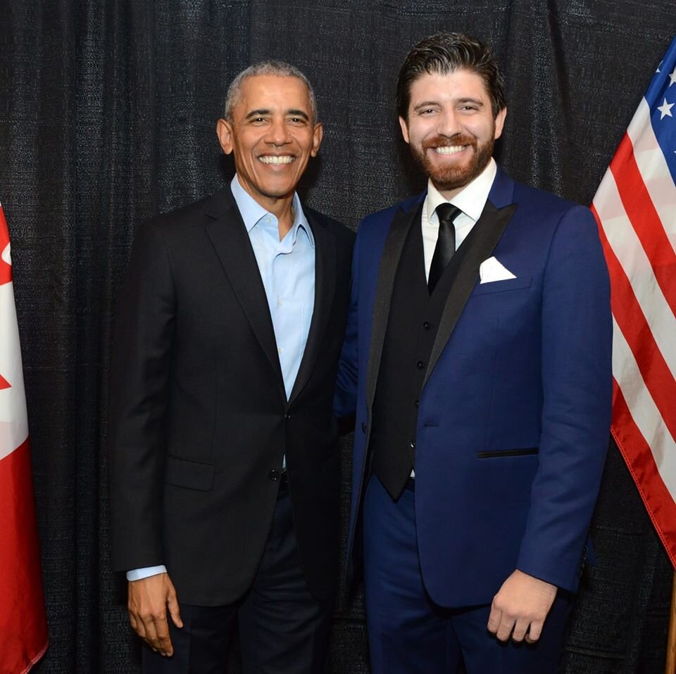 A Milestone: Tareq Hadhad Meets President Barack Obama
