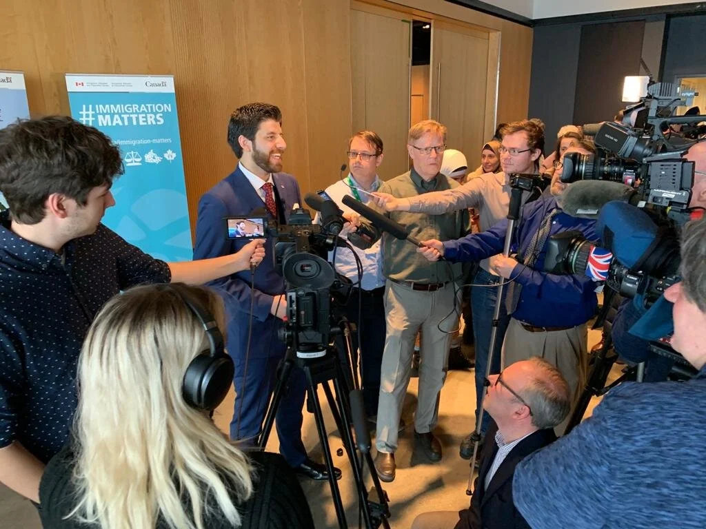 National Media Coverage For Tareq Hadhad's Citizenship Ceremony