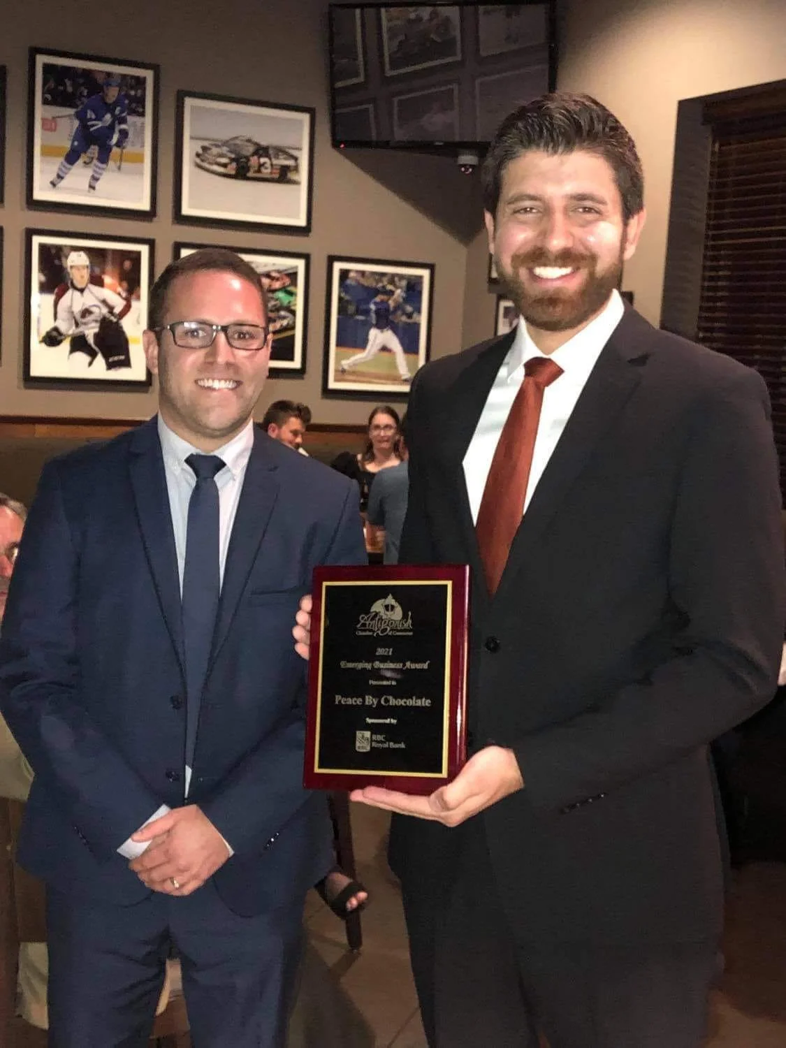 Winning Emerging Business Award At The ACC