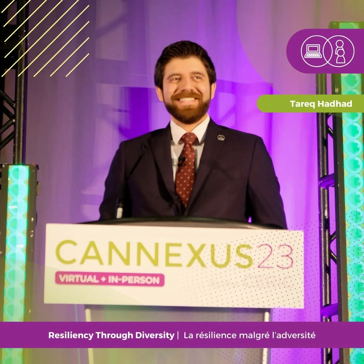 In Ottawa Speaking at CANNEXUS23 To Over 2000 People 