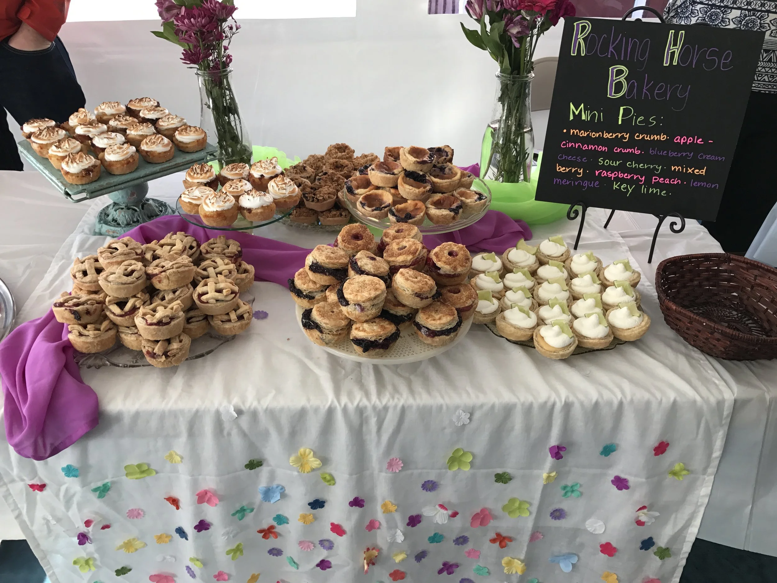 We love making pies and mini-pies