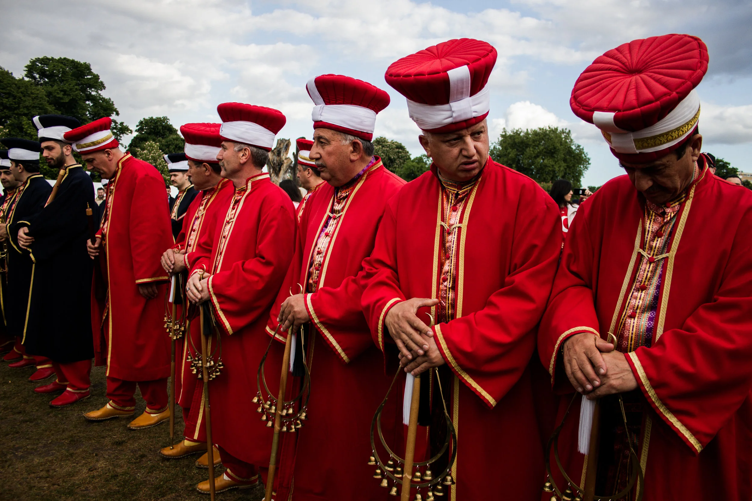 The Ottoman Marching Band, Clissold Park, June 2017 -