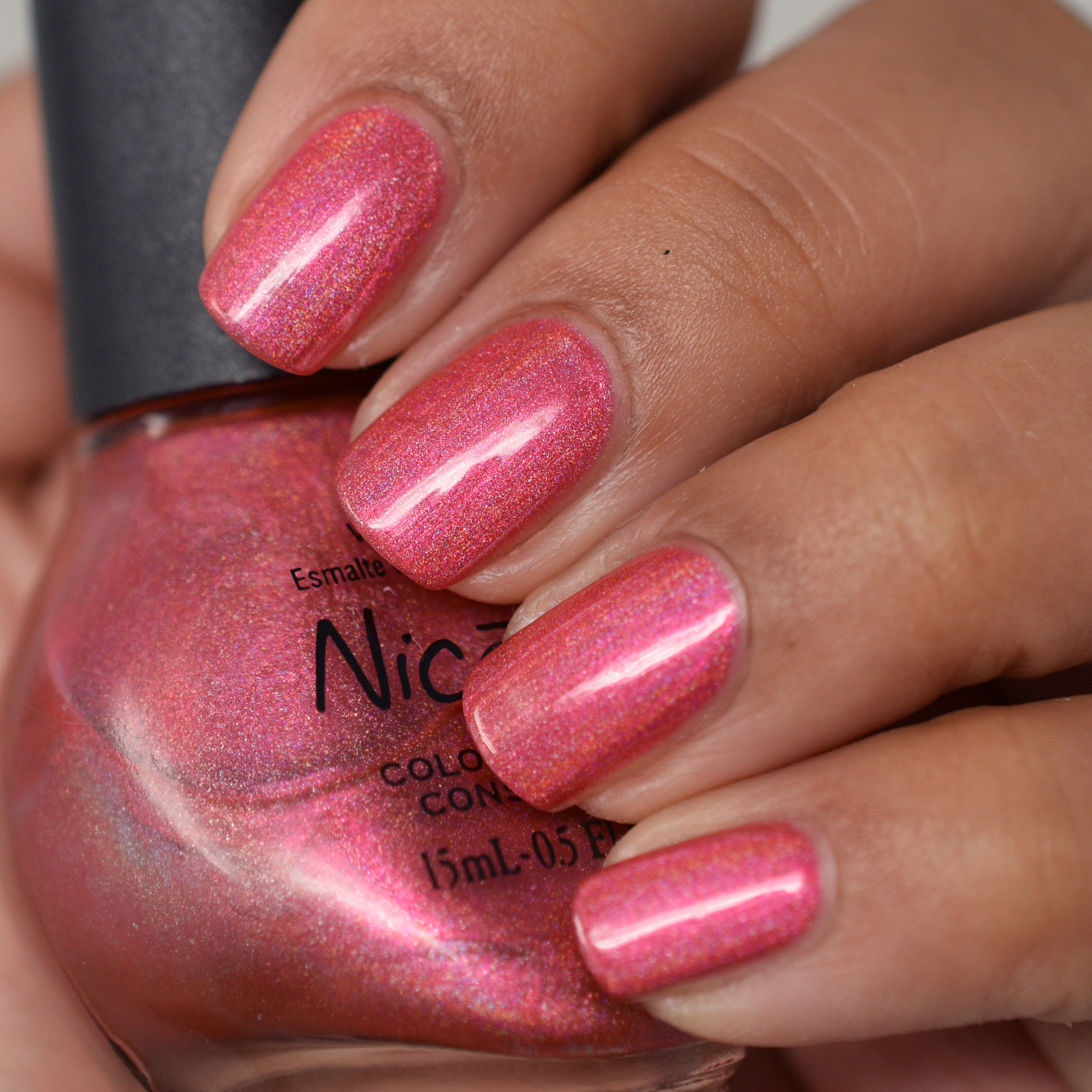 Nicole by OPI holiday holographic - Holly-Pop Red.jpg