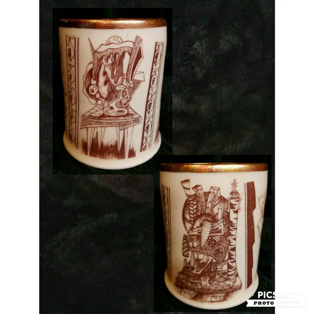 Porcelain Whiskey Glass