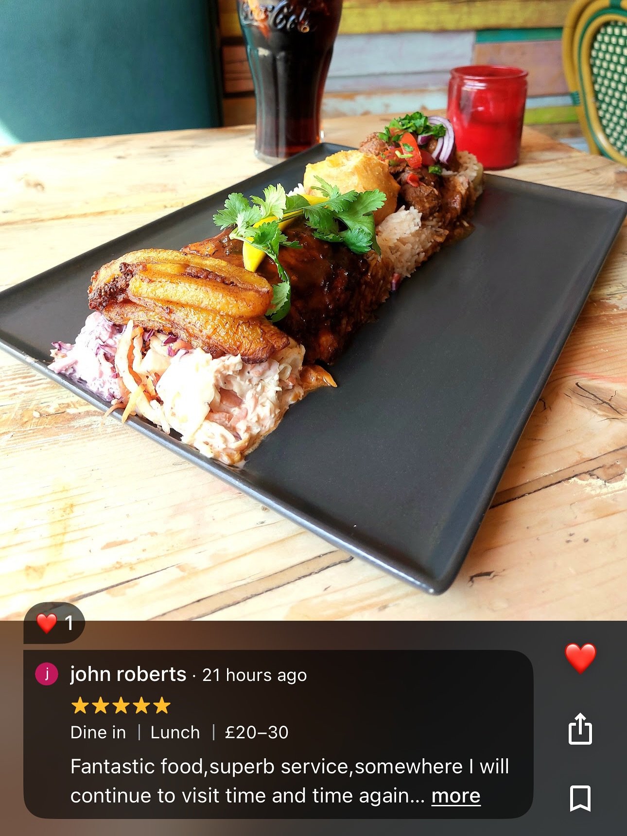 Your words &hellip;. mean the most 

If you&rsquo;ve recently dined with us and liked your service and of course the food, please Drop us a review, if you can remember the name of your server don&rsquo;t forget to mention them! ✨🤩⭐️🌟🤩