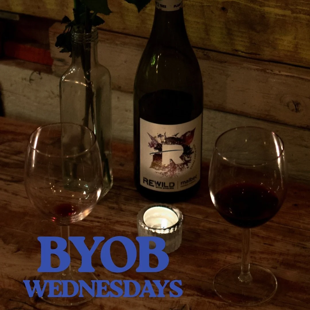 How the end of every Wednesday should look .. midweek tiple 🍷

BYOB Wednesdays! 🍷🍺

Bring your own booze every Wednesdays (wines &amp; beers) &pound;3.00 corkage fee per person  including beer. Bring your own booze, we&rsquo;ll provide the rest! 
