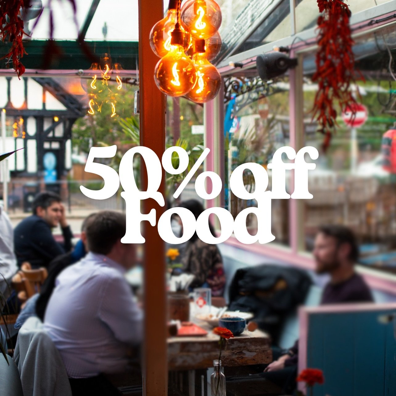 STILL 50% OFF JAN, FEB &amp; MAR 

(not valid Valentines and Mothers Day)

Valid Tuesdays - Thursday all day 
Friday and Saturday bookings made before 6pm (not after) 
Sunday - not valid between 2- 5pm (after 5pm is valid)

Must use booking code and 