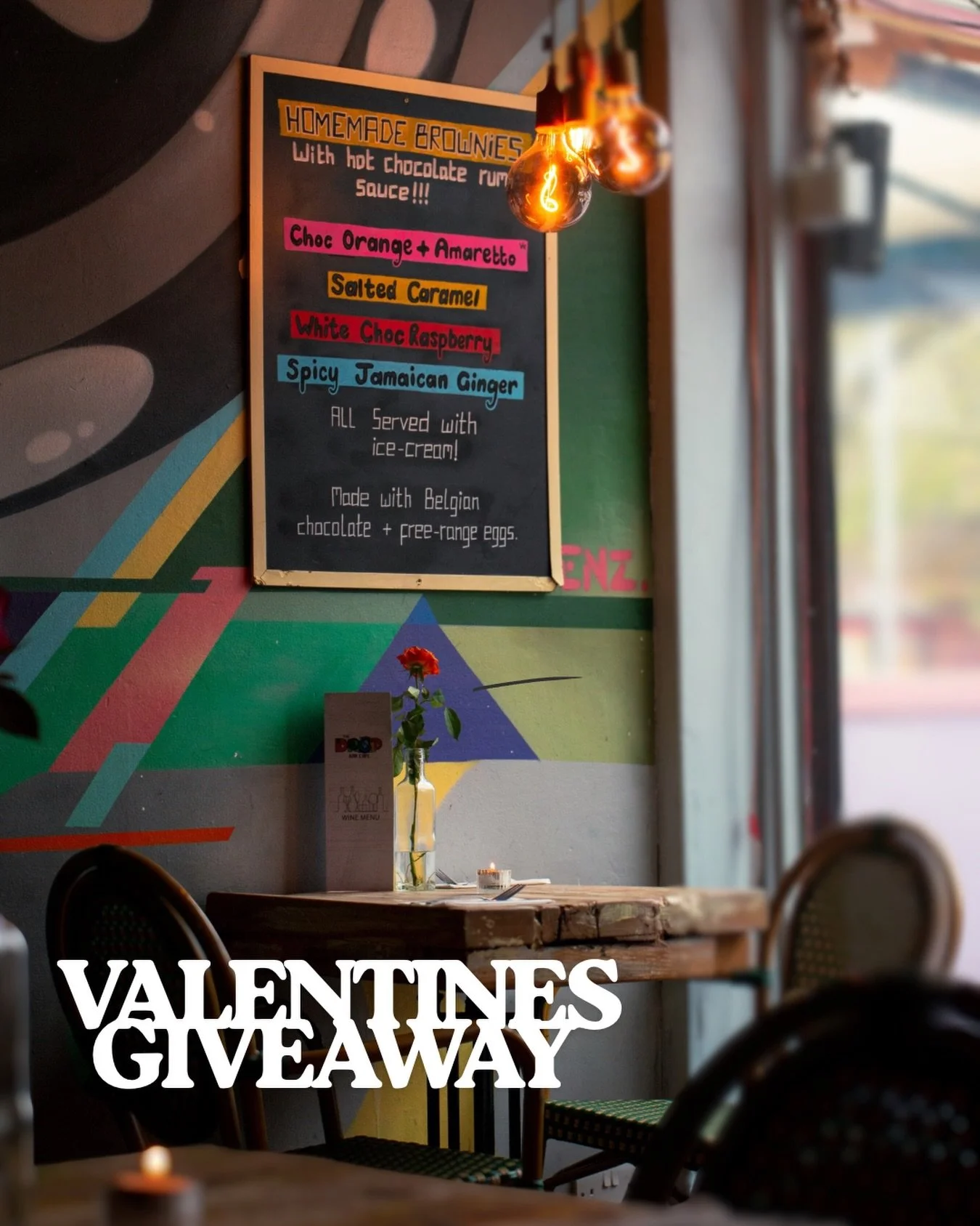 VALENTINES GIVEAWAY FOR YOU AND YOURS ❤️

Bring your lover, mate, mother,  or even your sneaky link to The Drop this Valentines 😍 what happens at The Drop &hellip;&hellip; 

We&rsquo;re giving you and yours the chance to dine on us including a bottl