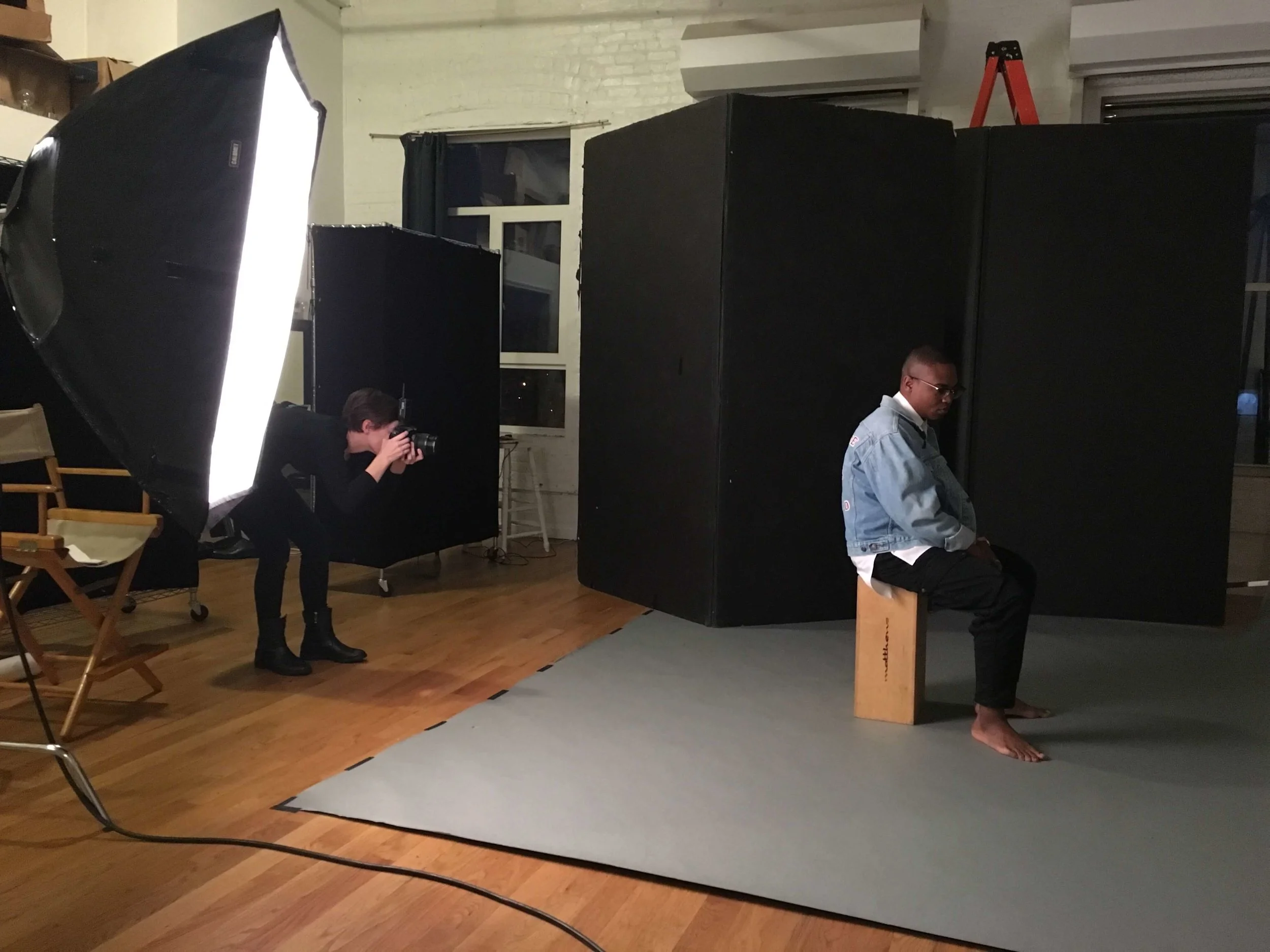short film title is Language Is Dead - Film & Photo studio Brooklyn NYC