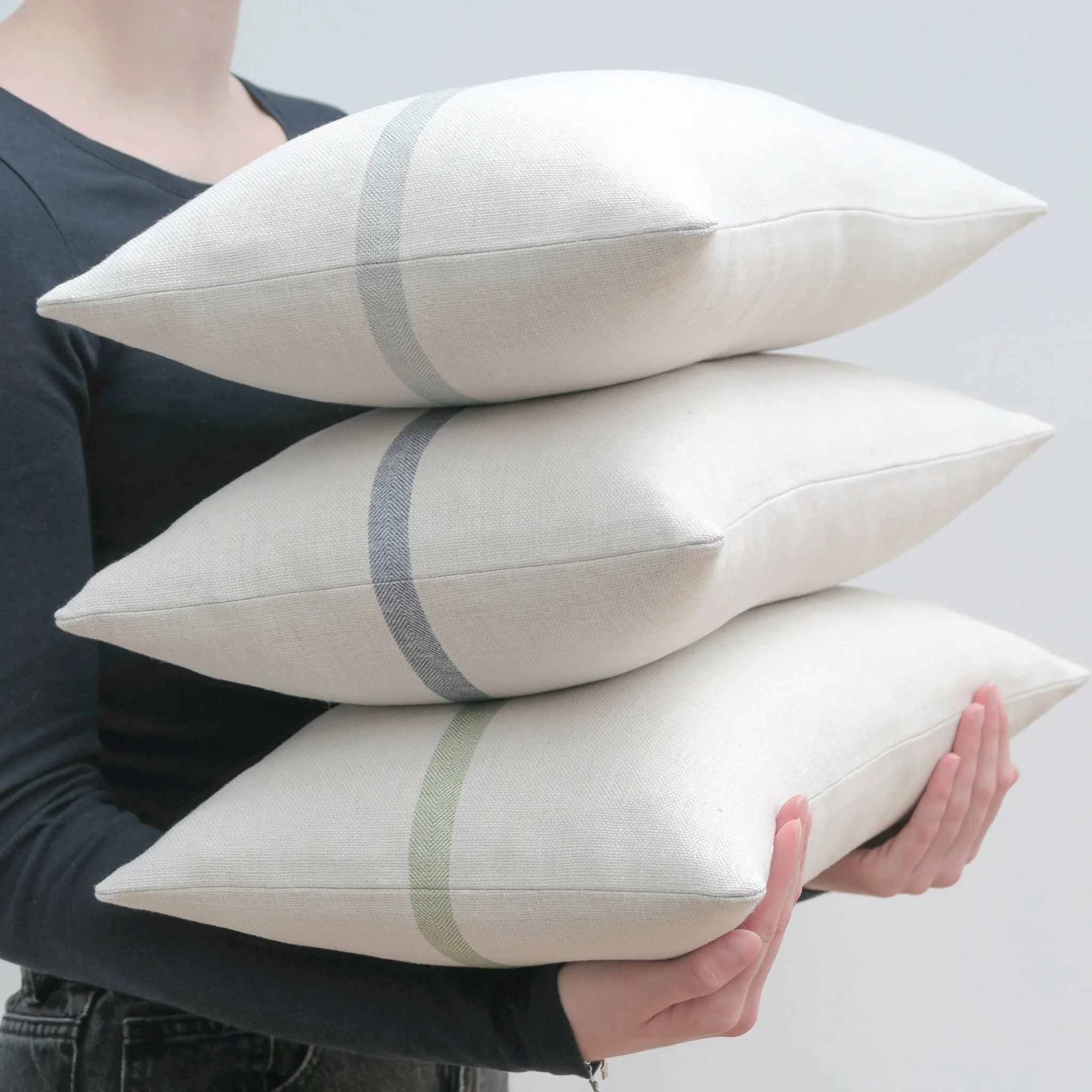 Capri Stripe Cushion