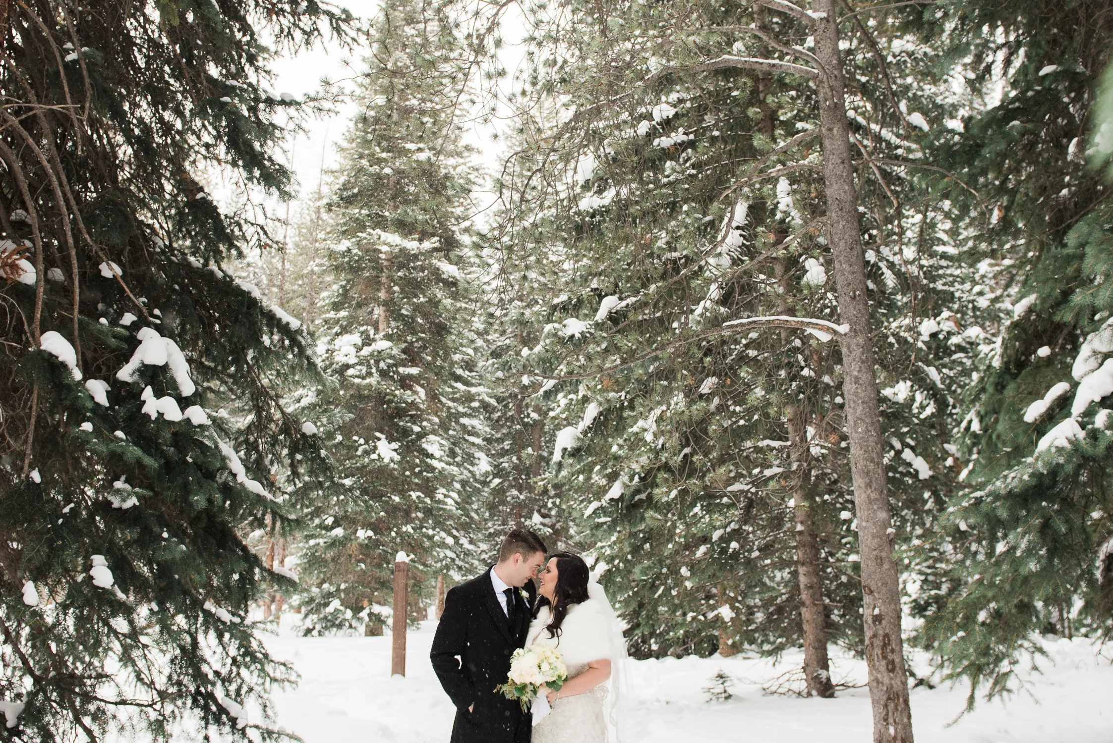 Snowy Winter Destination Elopement in Breckenridge