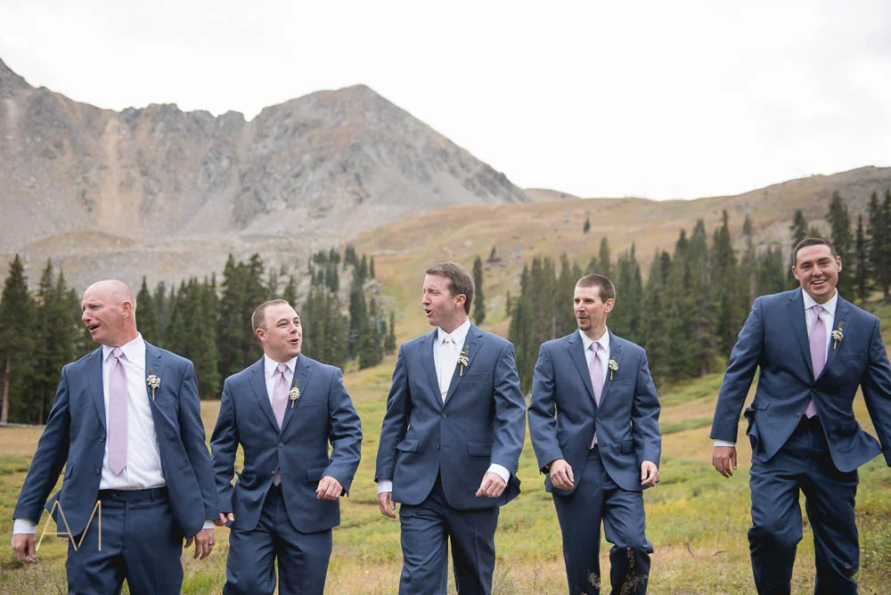 Adventous Mountain Wedding Photographer at Arapahoe Basin in Keystone, Colorado