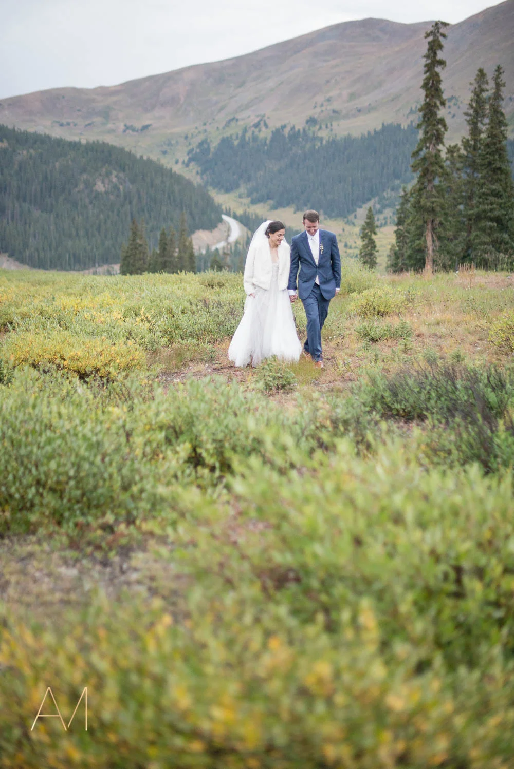 Adventous Mountain Wedding Photographer at Arapahoe Basin in Keystone, Colorado