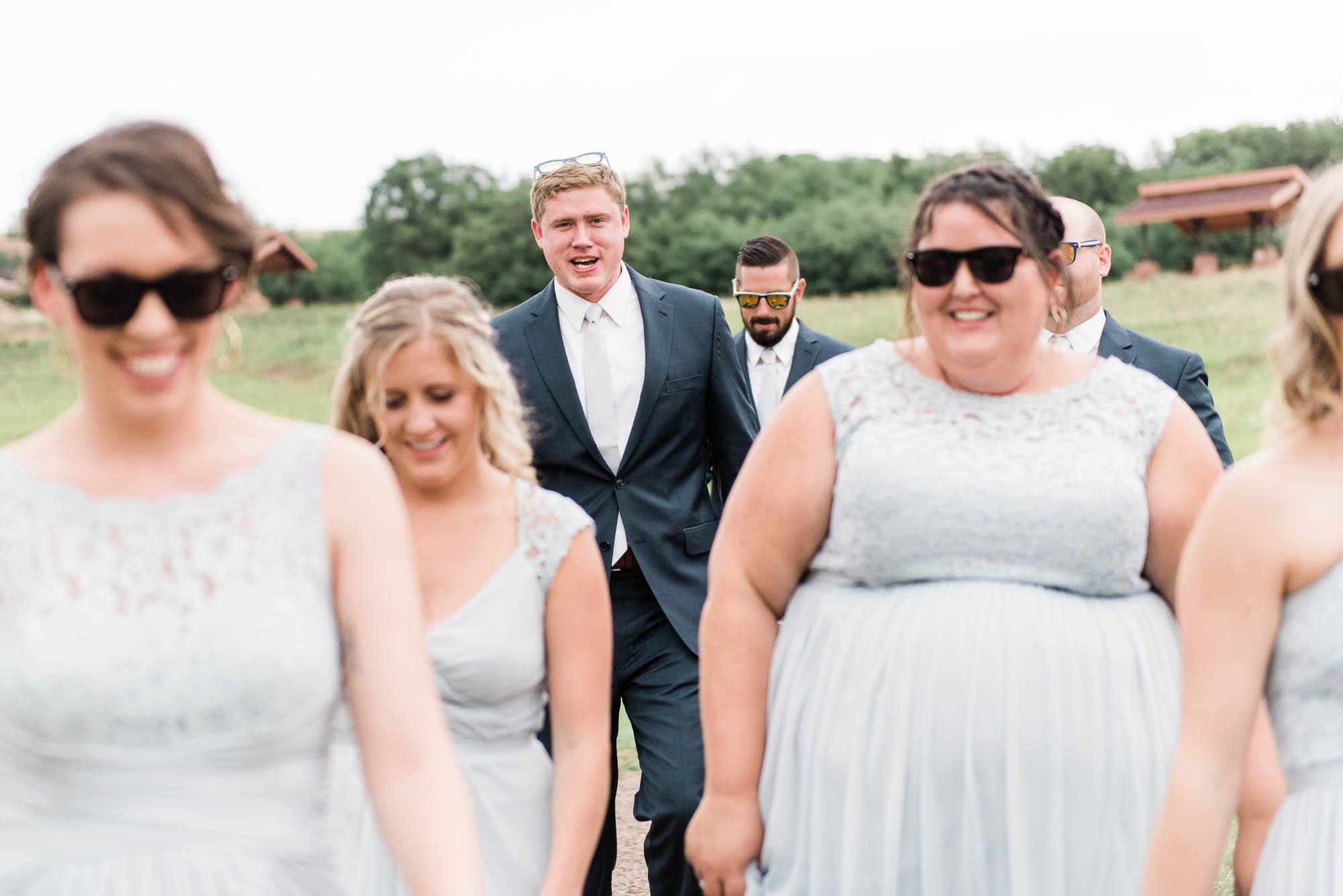 South Valley Park Bridal Party Photography