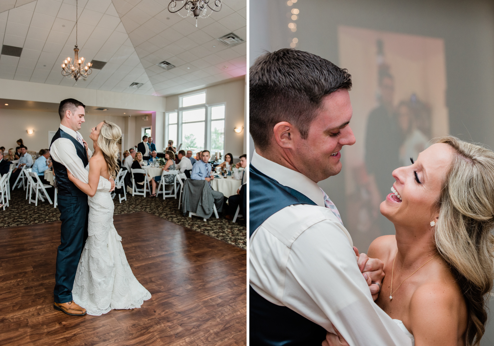 Colorado First Dance Wedding Reception Details Photography at Wedgewood