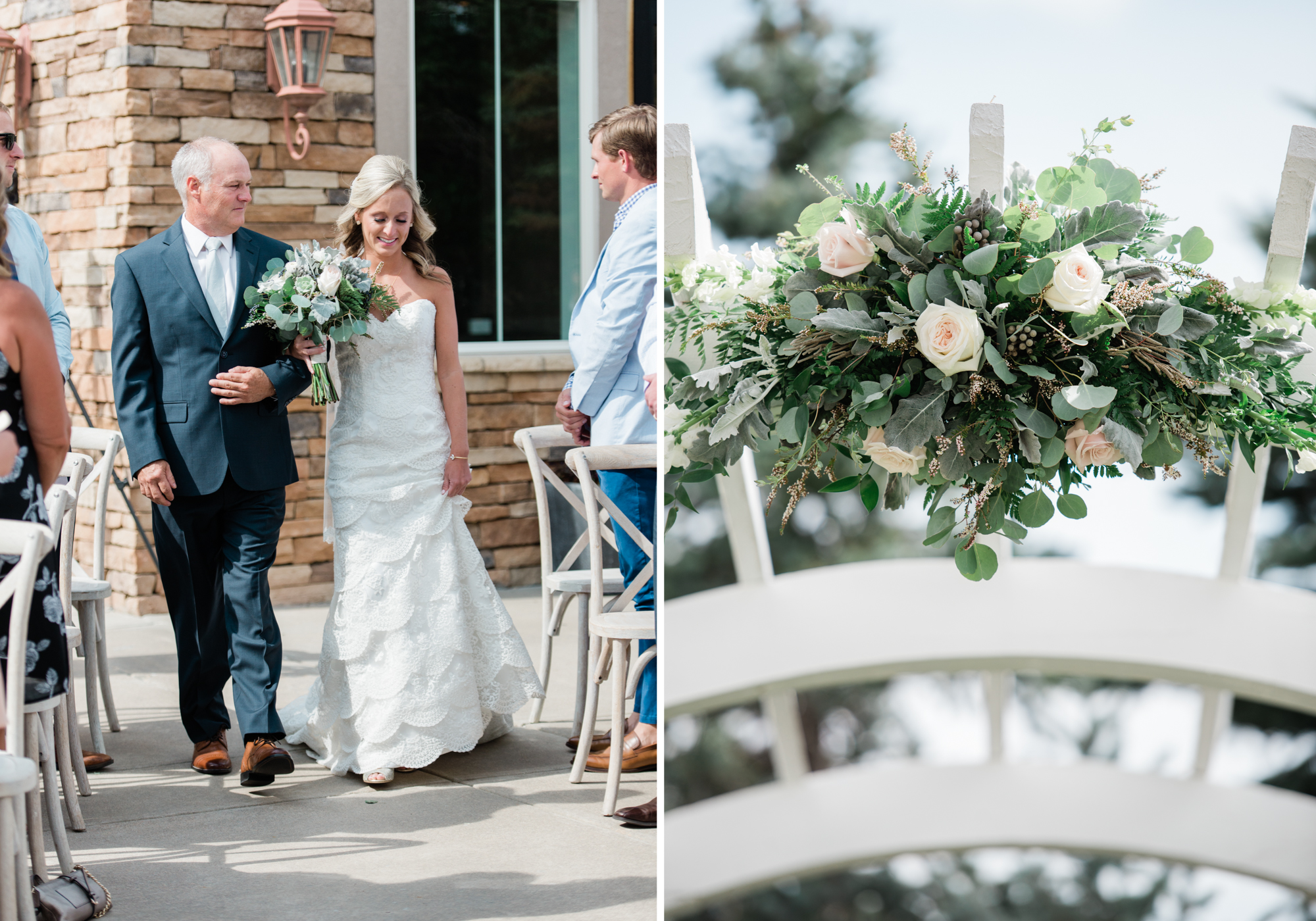 Colorado Outdoor Wedding Ceremony Photography at Wedgewood