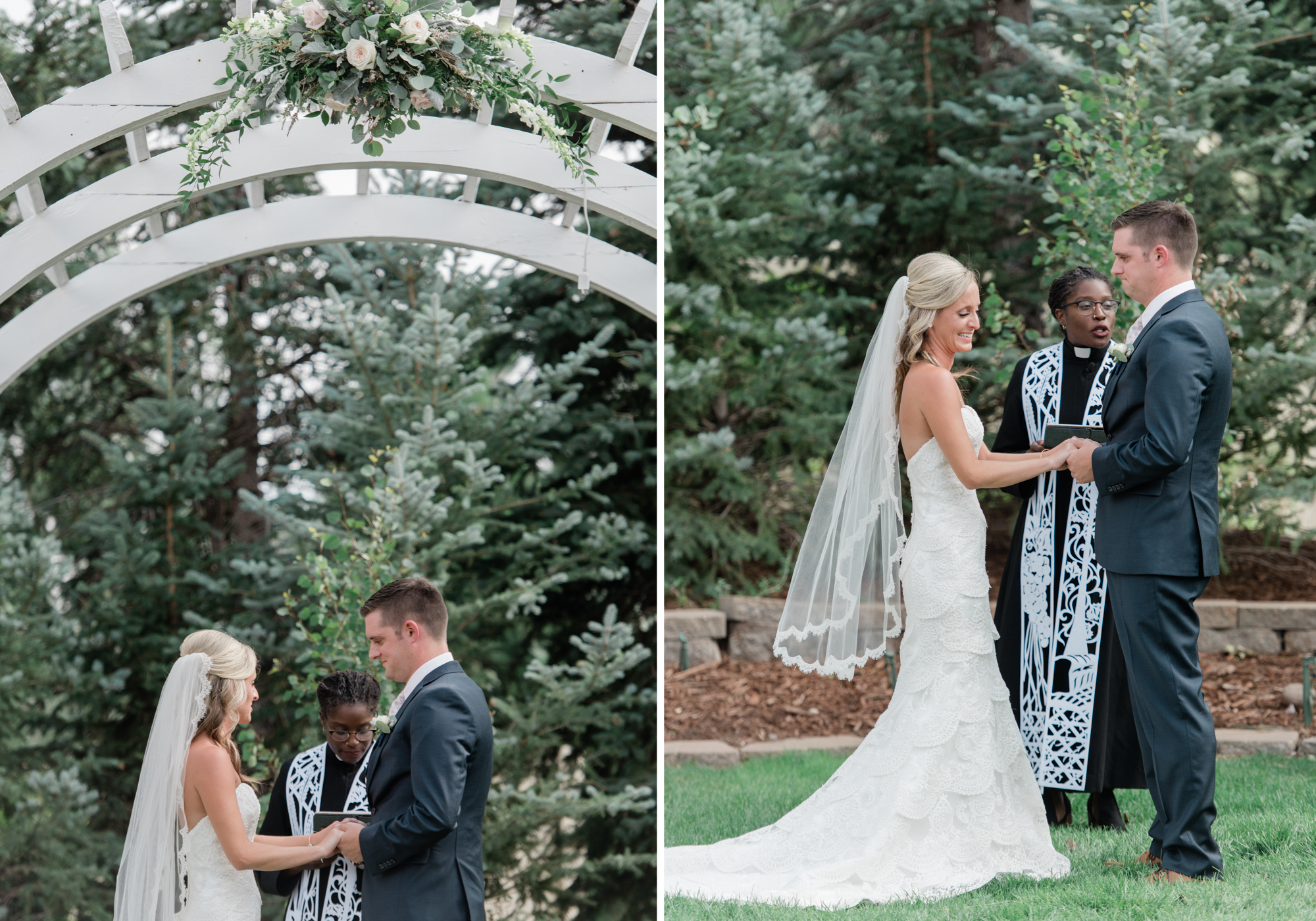 Colorado Outdoor Wedding Ceremony Photography at Wedgewood
