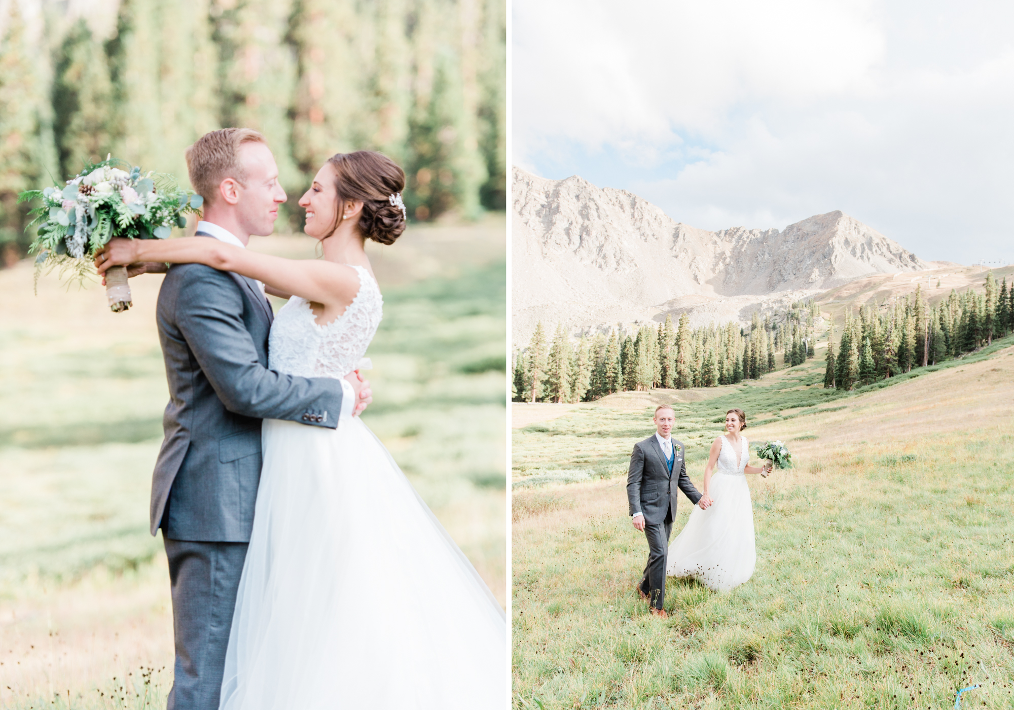 Adventurous Fine Art Mountain Wedding Photography