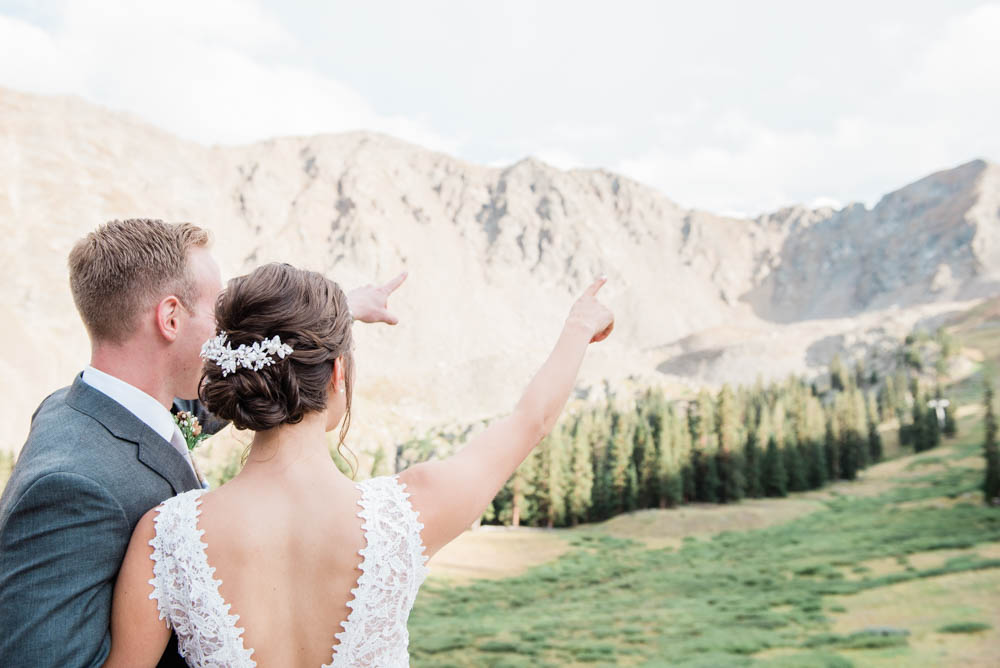 Adventurous Fine Art Mountain Wedding Photography