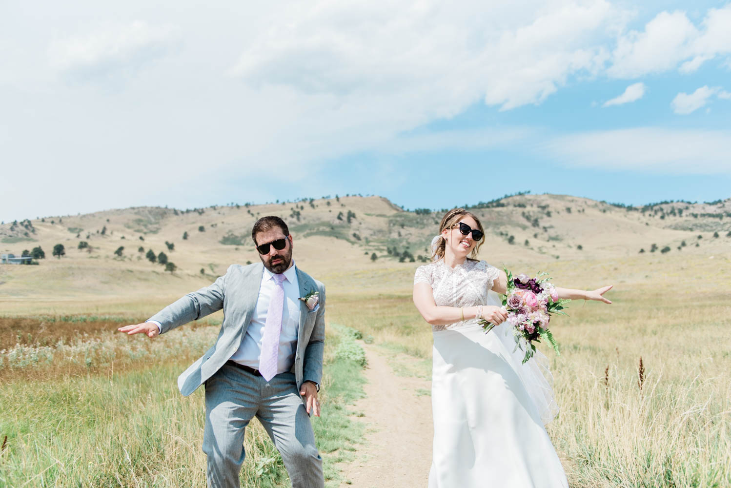 Bride and Groom Photography Portraits of Dancing it out